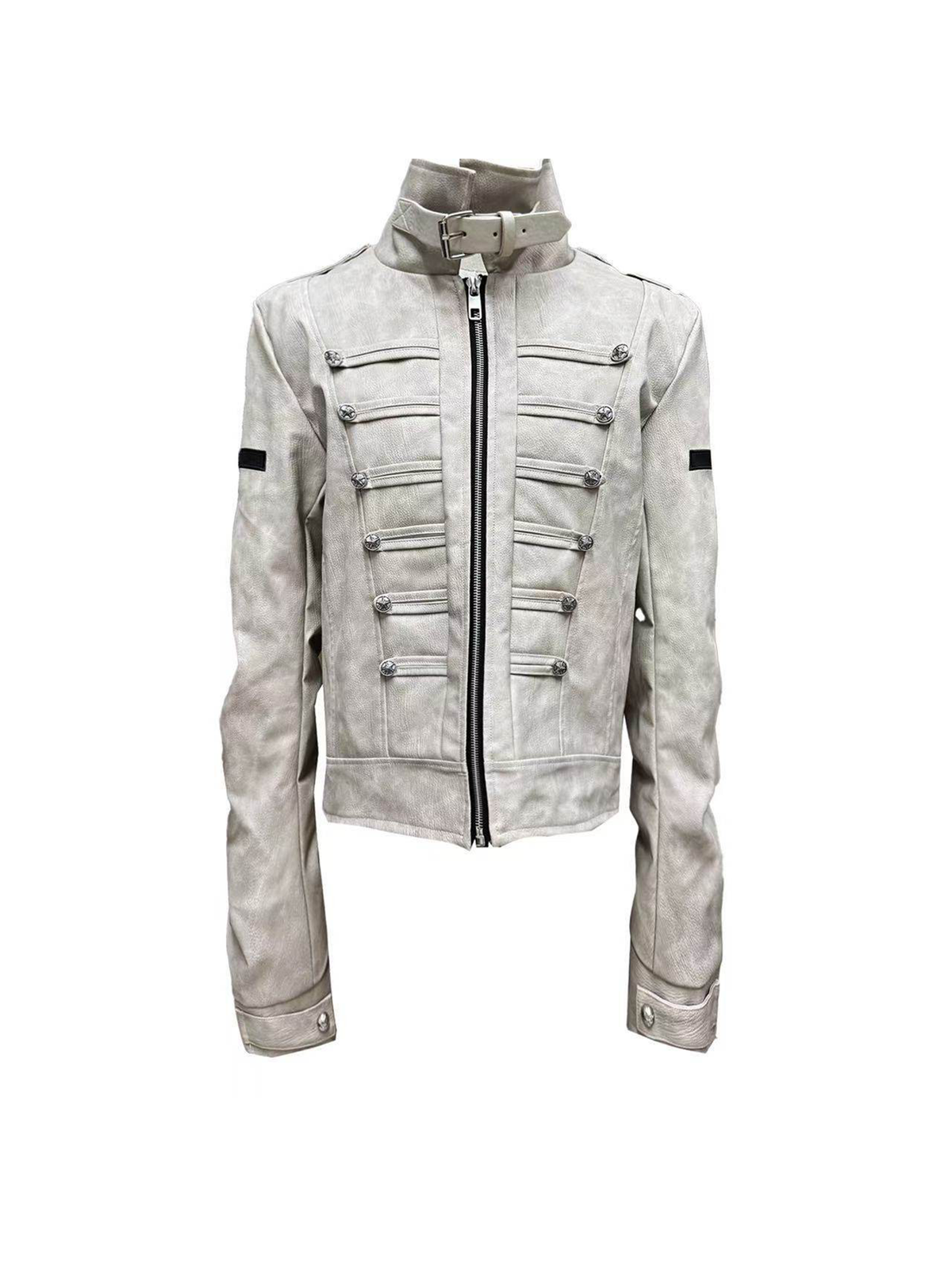 DETW Cross-Button Structured Coat
