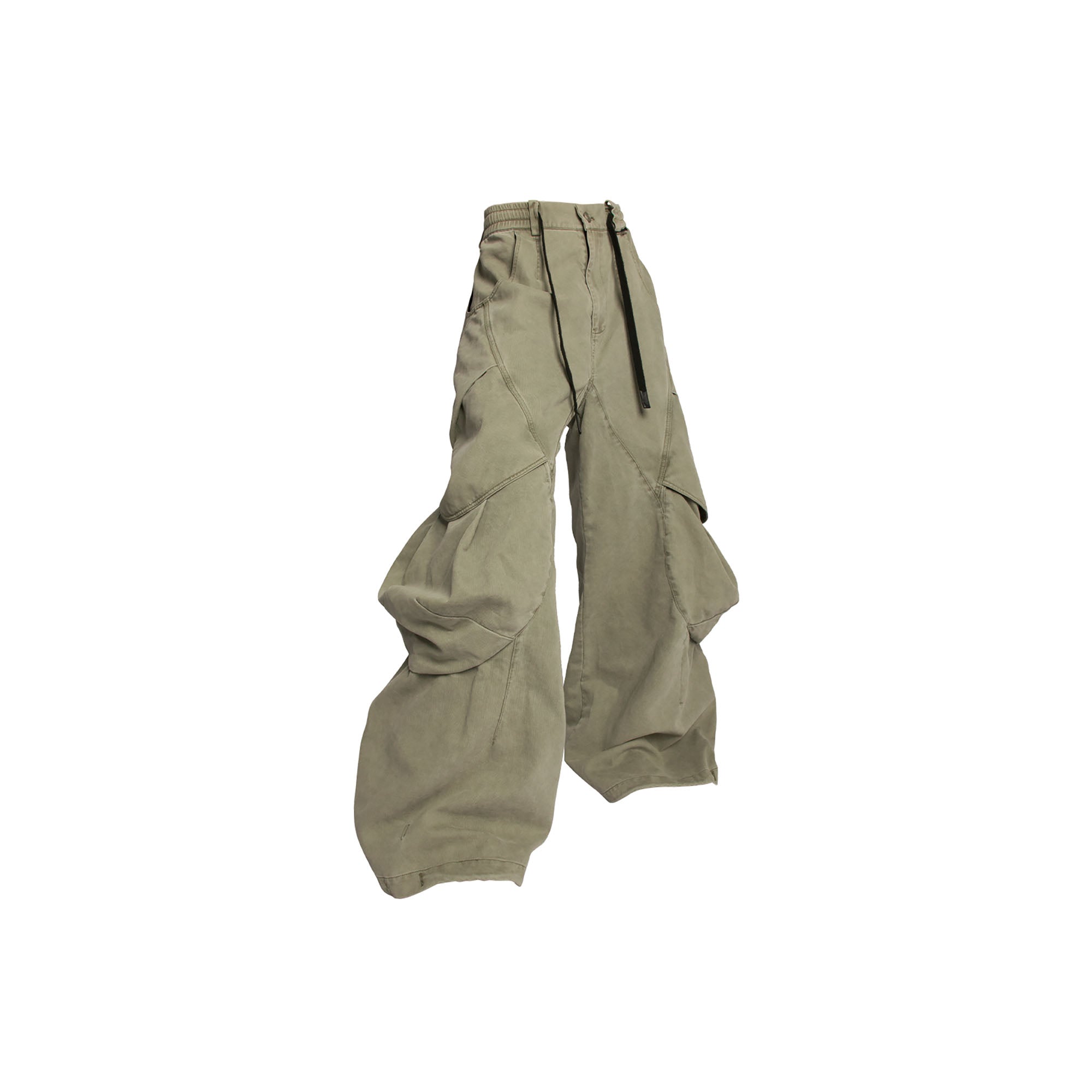 RELABEL Multi-Pocket Panel Drawstring Pants