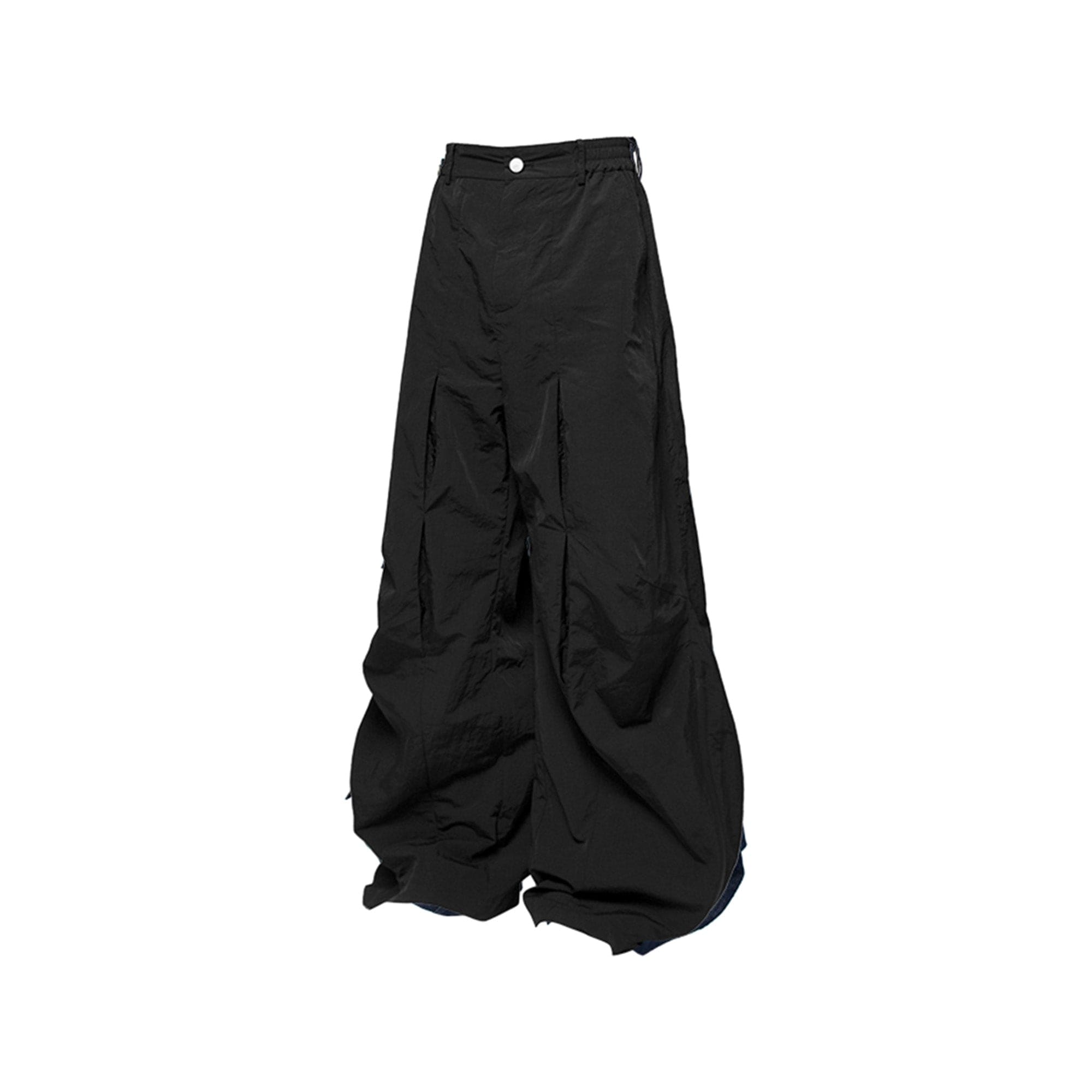 RELABEL The Cocoon Deconstructed Pleated Zipper Pants