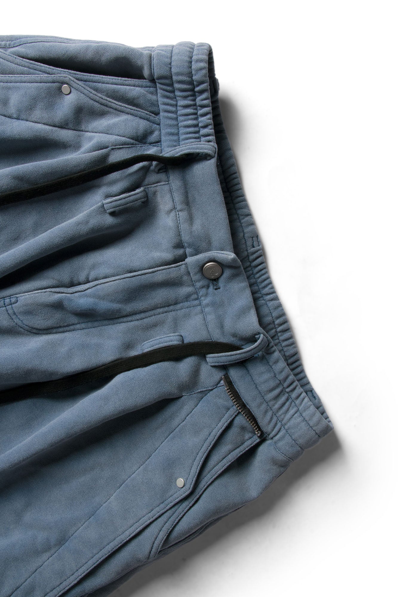 RELABEL Washed Multi-Pocket Utility Sweatpants
