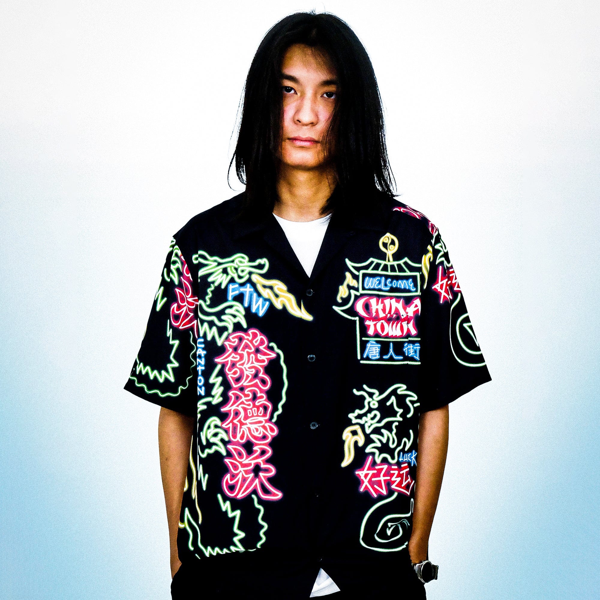 WCC Neon Chinatown Half-Shirt