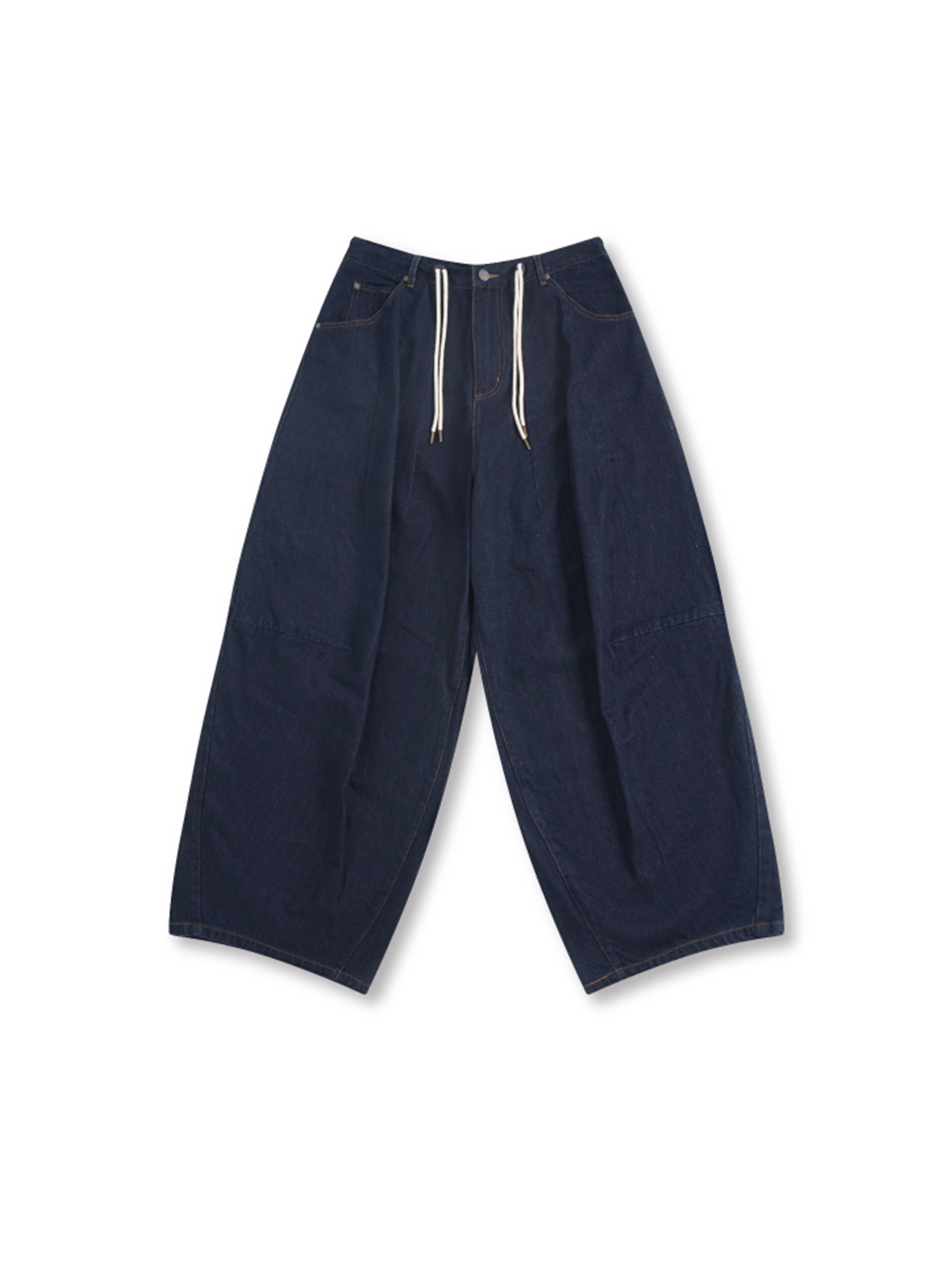 UNLIMITED MOTE Washed Paneled Wide-Leg Jeans