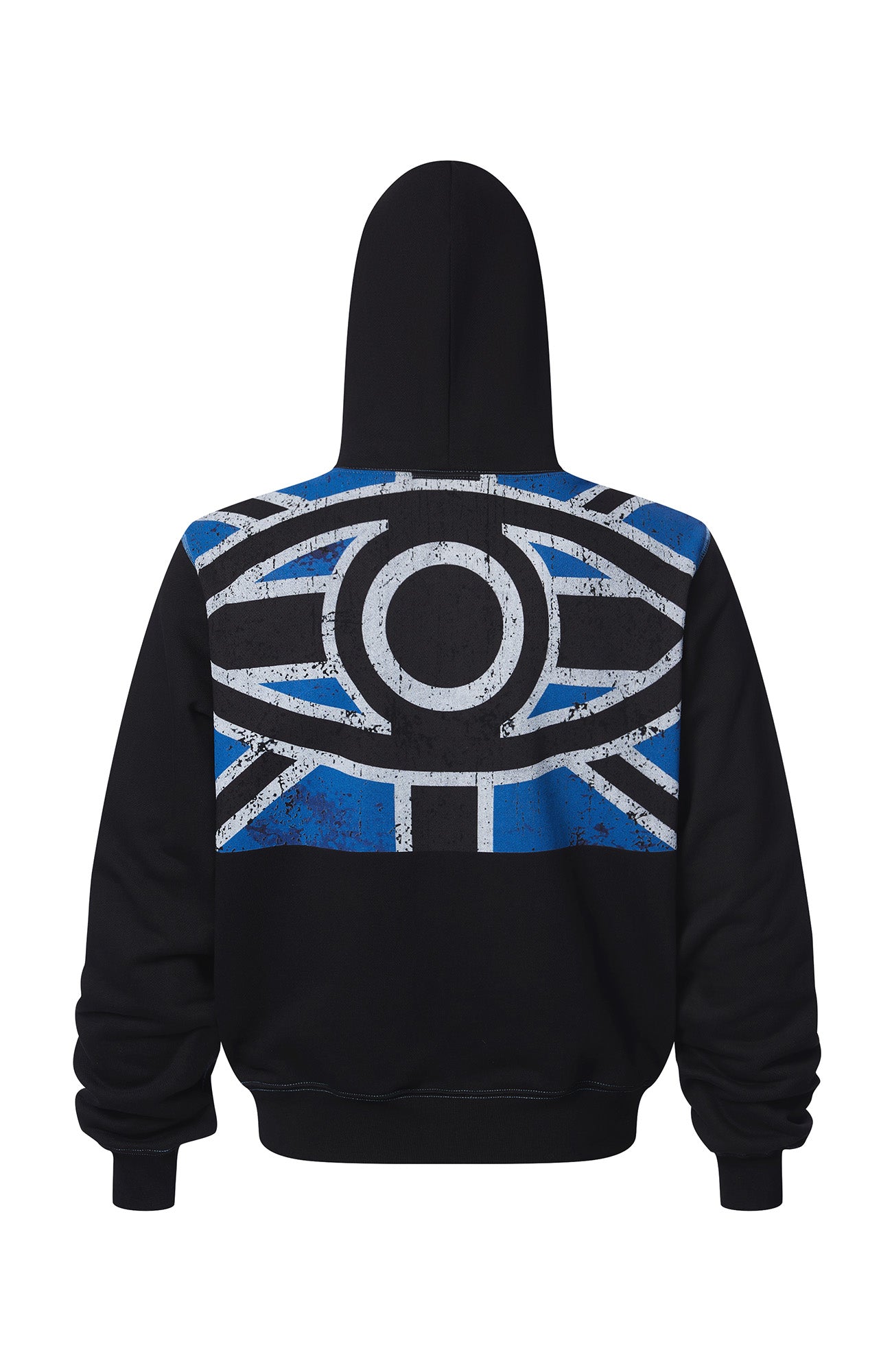 PHANTOMHUNTER Diamond Graphic Cropped Zip Hoodie, premium urban and streetwear designers apparel on PROJECTISR.com, PHANTOMHUNTER
