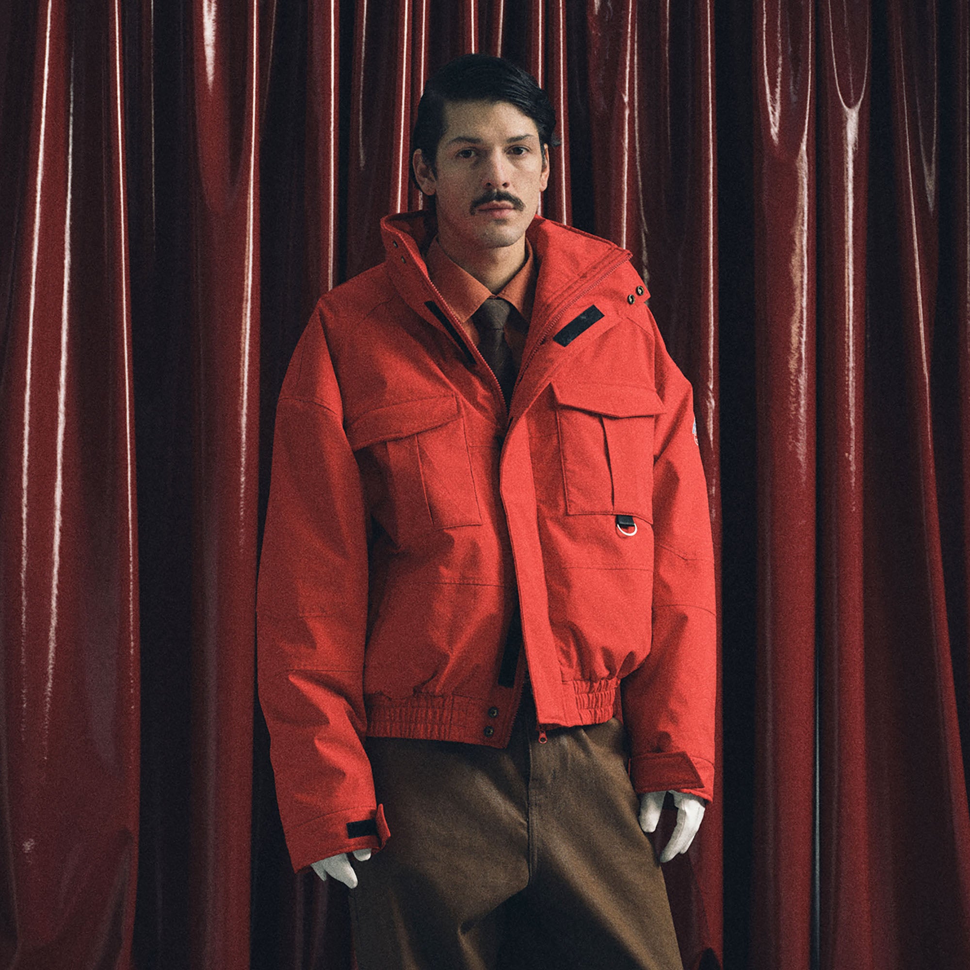 TRECLUB Utility Multi-Pocket Patrol Jacket
