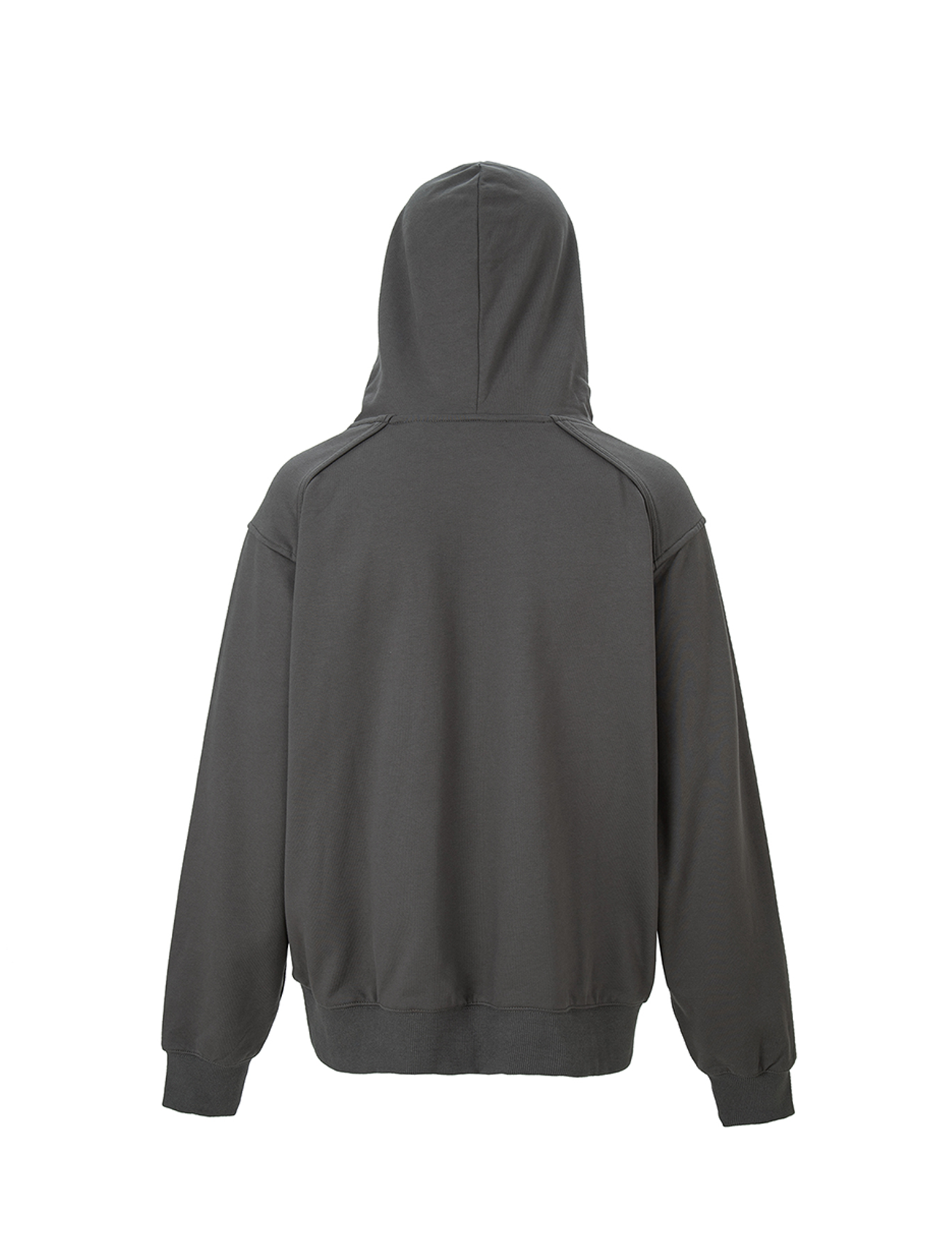 ProjectR パーカー F2CE Essential Metal Badge Snap Hoodie
