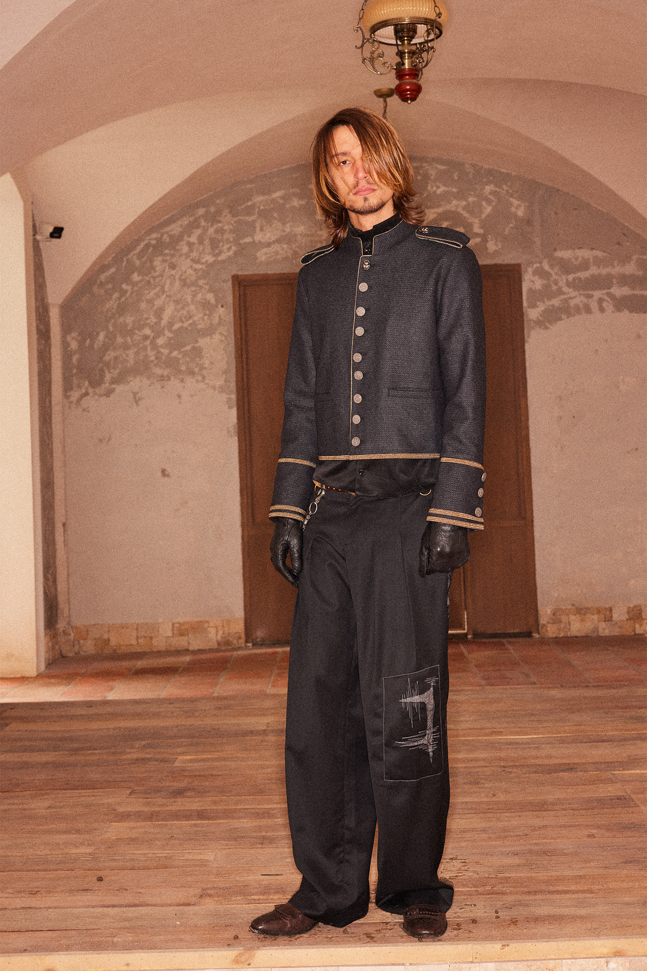 RICHILL Regal Button-Up Wool Court Jacket, premium urban and streetwear designers apparel on PROJECTISR.com, RICHILL