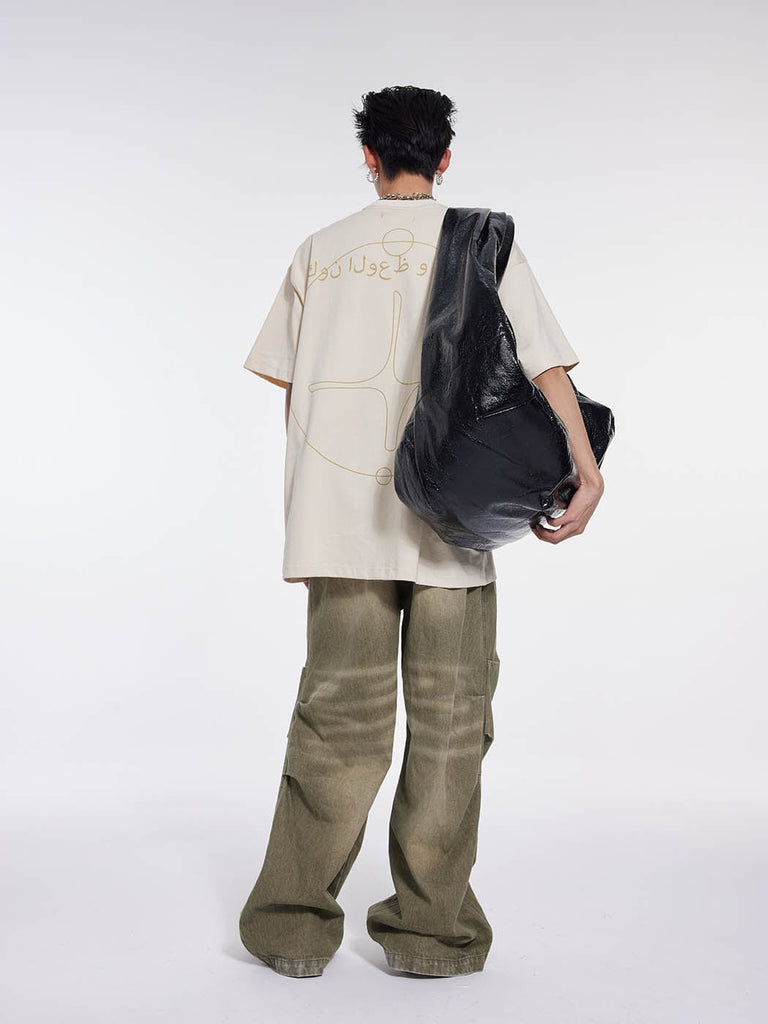 WHISTLEHUNTER Arabic Logo T-Shirt, premium urban and streetwear designers apparel on PROJECTISR.com, WHISTLEHUNTER