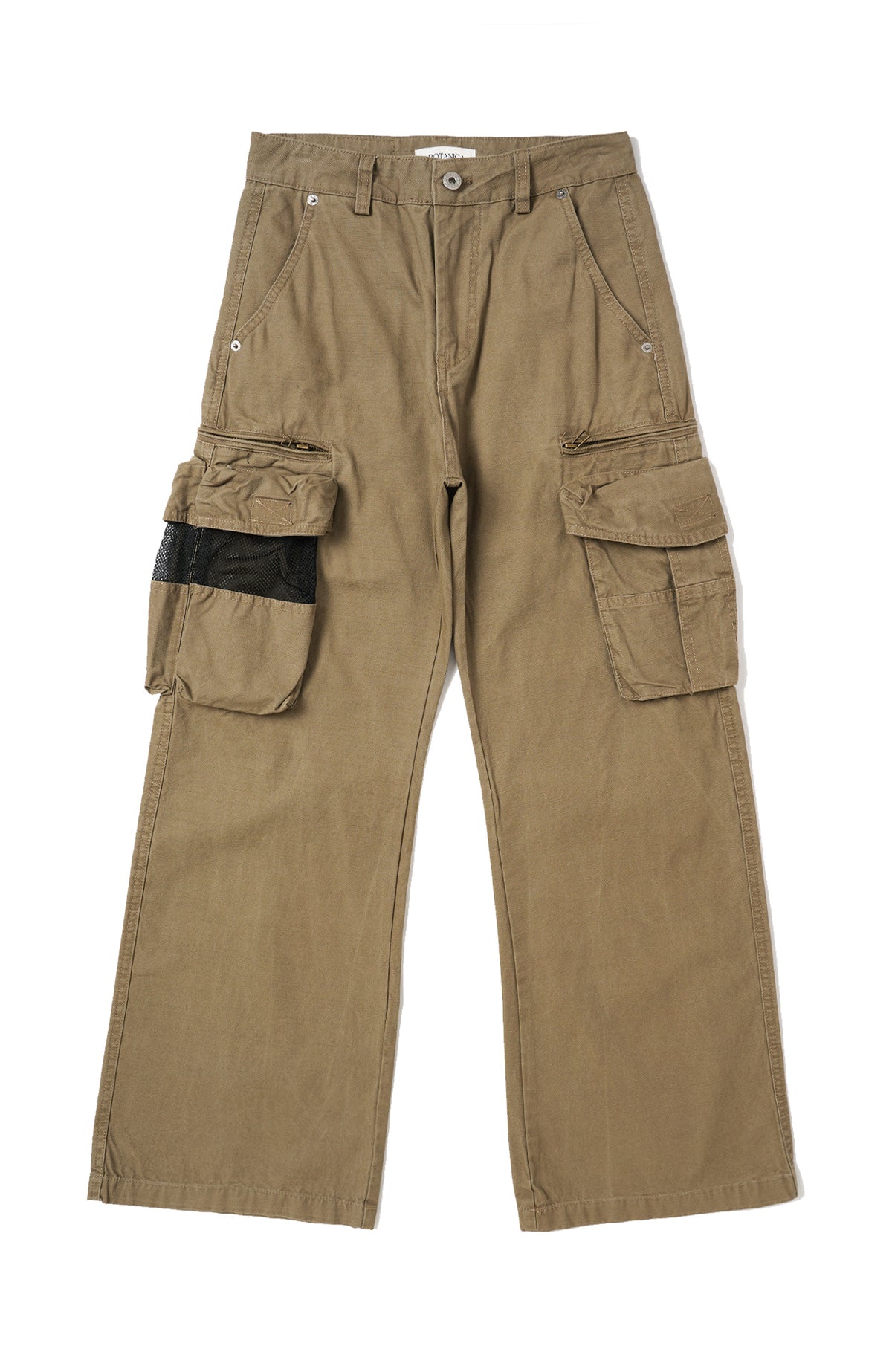 BOTANICA Washed Multi-Pocket Cargo Jeans
