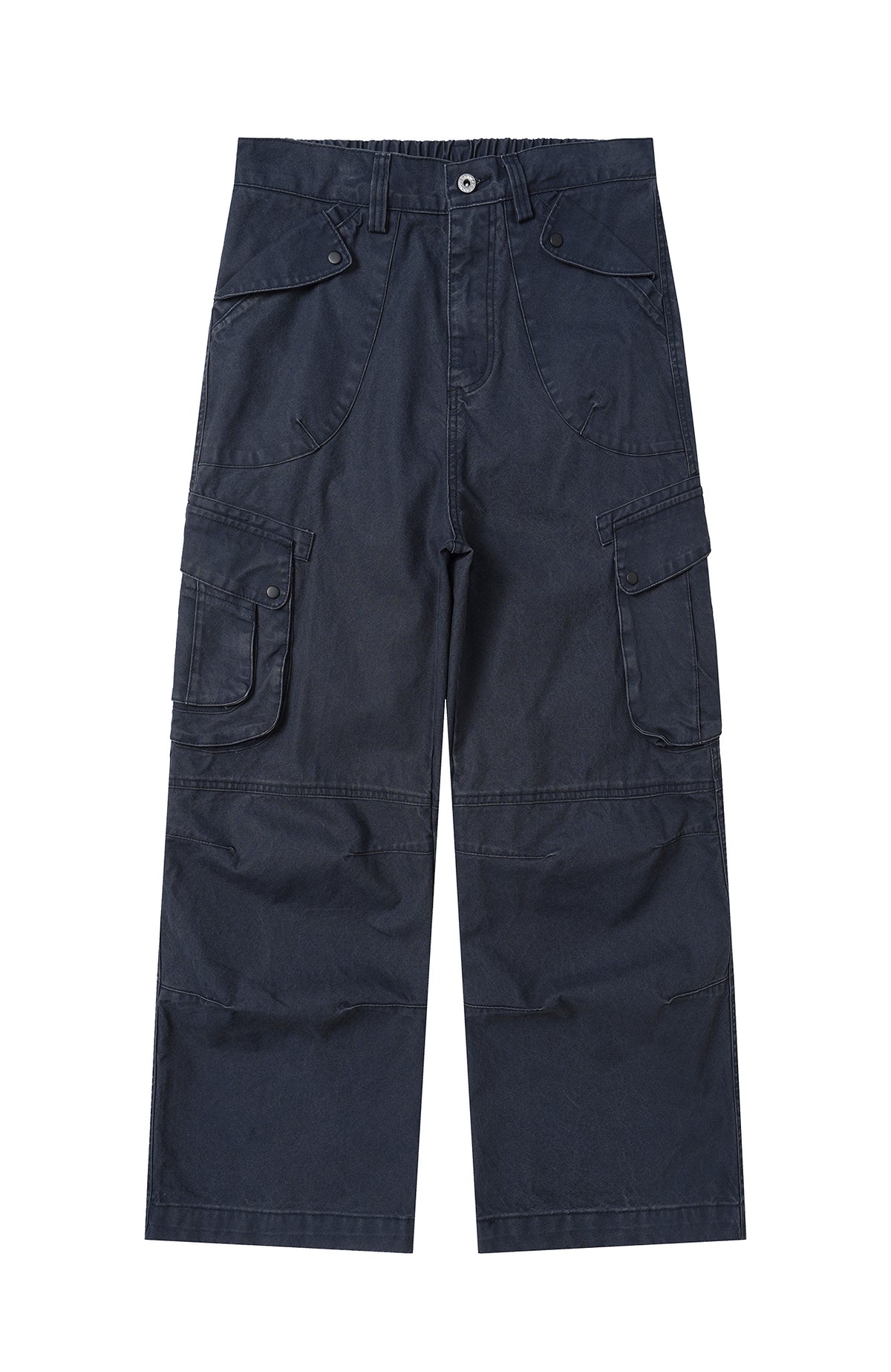 BOTANICA Deconstructed Multi-Pocket Washed Cargo Jeans