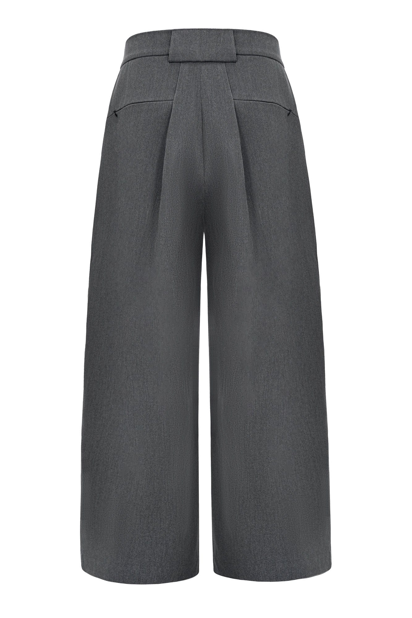 ESAIAS Triangle-Pleat Wide-Leg Trousers, premium urban and streetwear designers apparel on PROJECTISR.com, ESAIAS