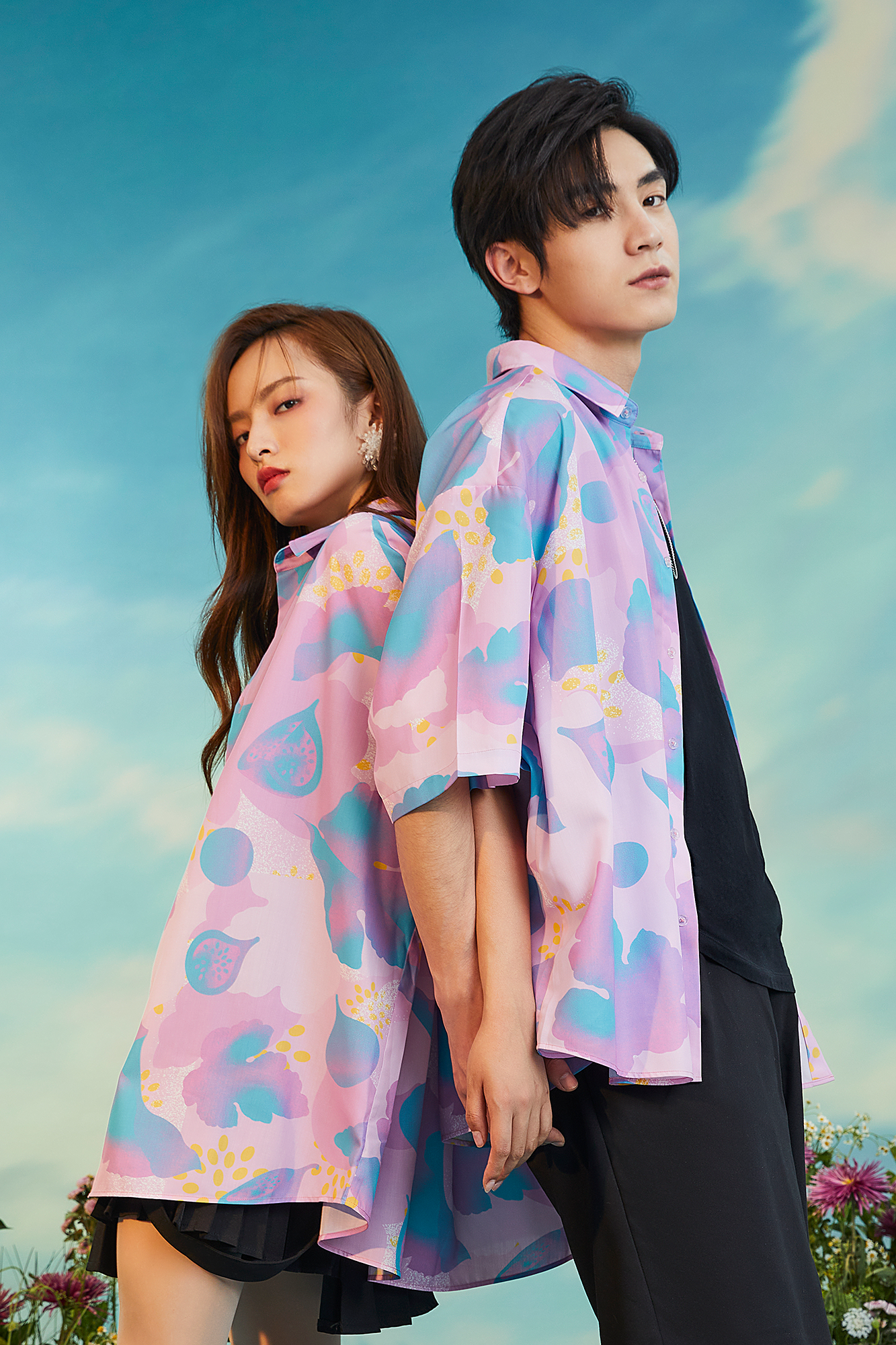 MASH UP ASIA Fig Graphic Half Shirt, premium urban and streetwear designers apparel on PROJECTISR.com, MASH UP ASIA