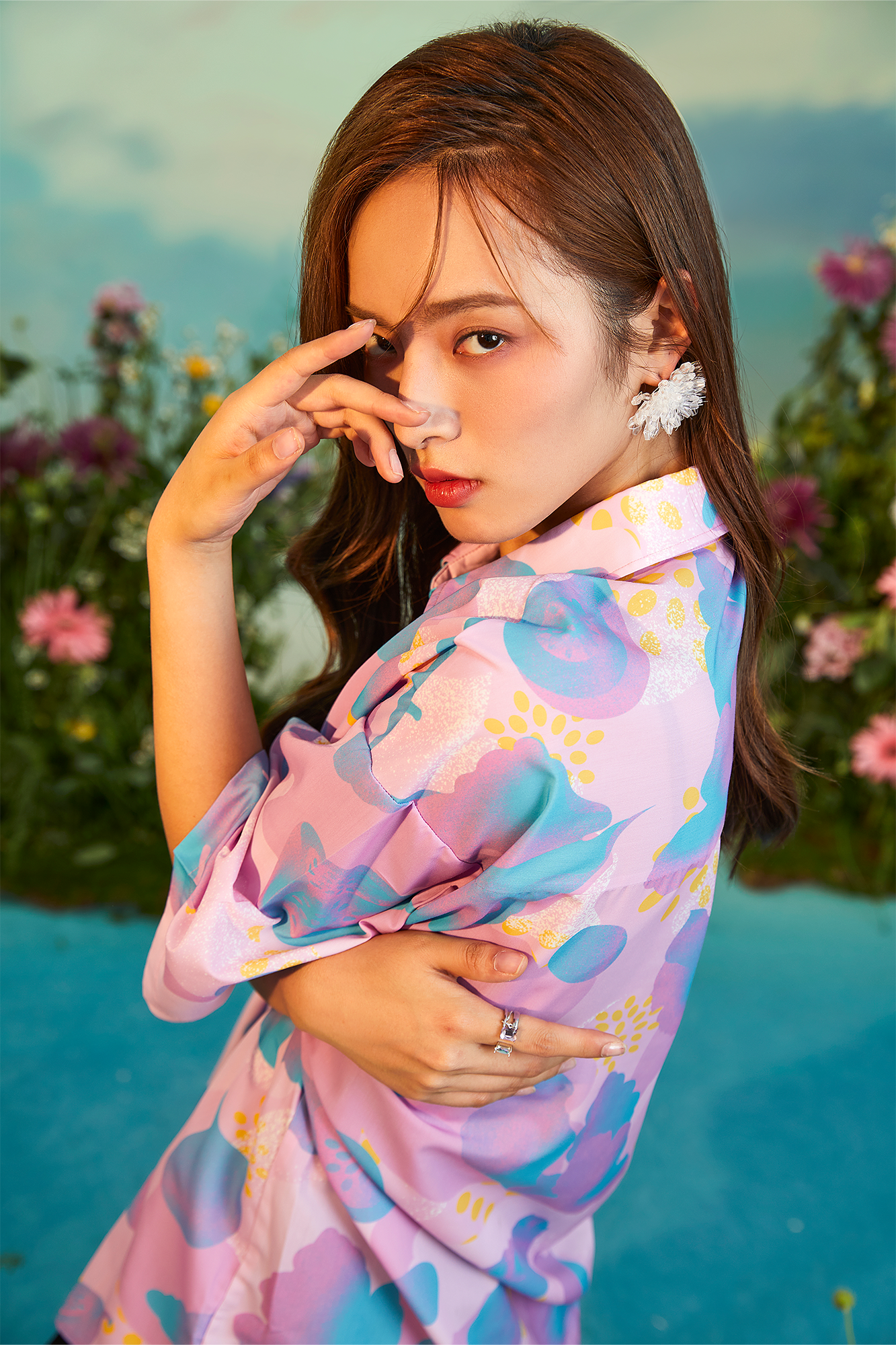 MASH UP ASIA Fig Graphic Half Shirt, premium urban and streetwear designers apparel on PROJECTISR.com, MASH UP ASIA