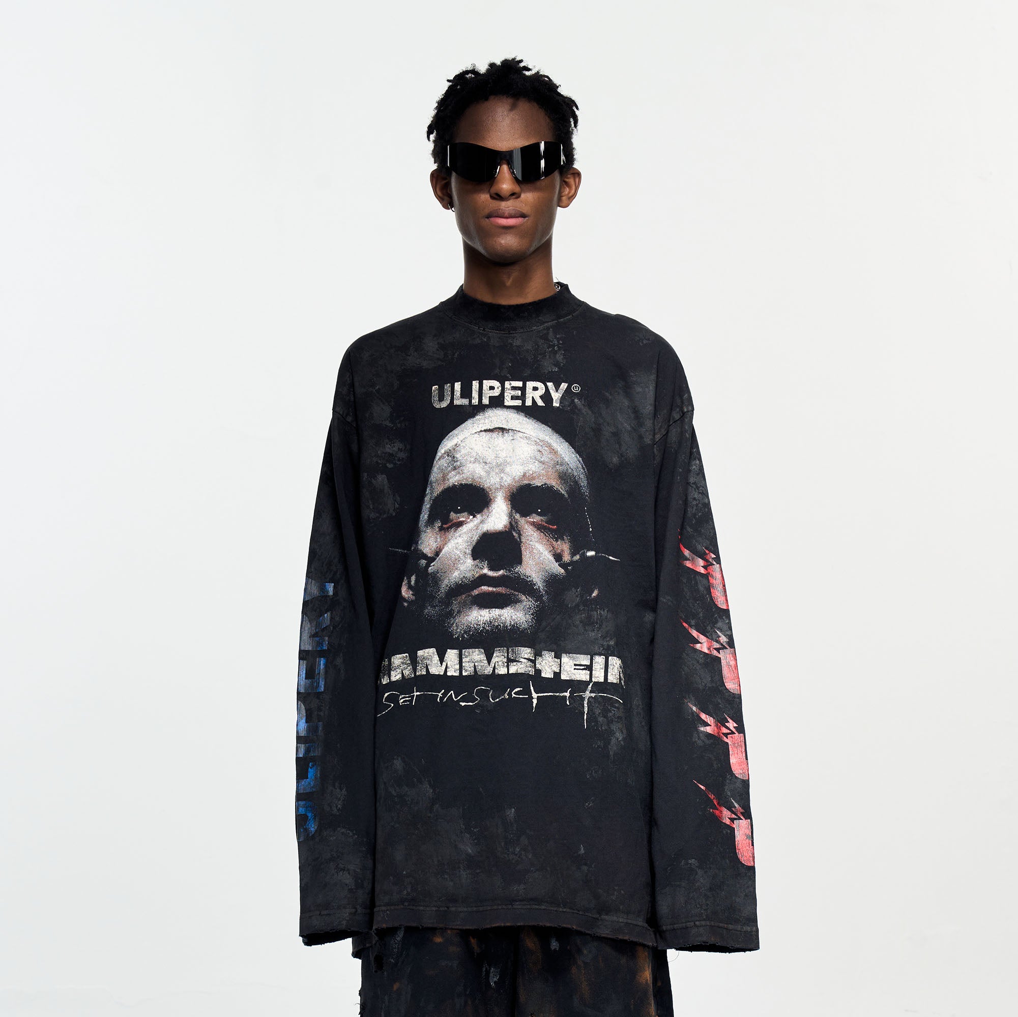 ULIPERY Rammstein Cold Stare Long Sleeve Tee