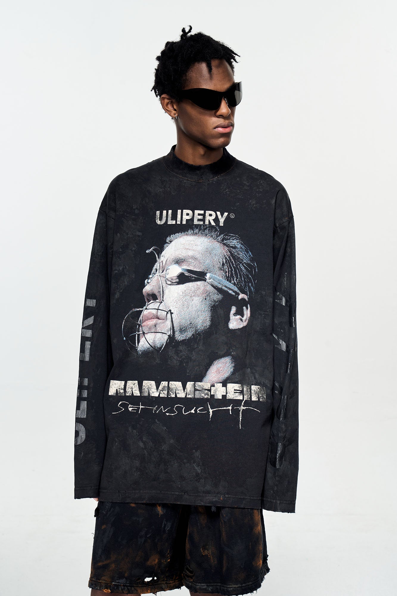 ULIPERY Rammstein Bound Gaze Long Sleeve Tee