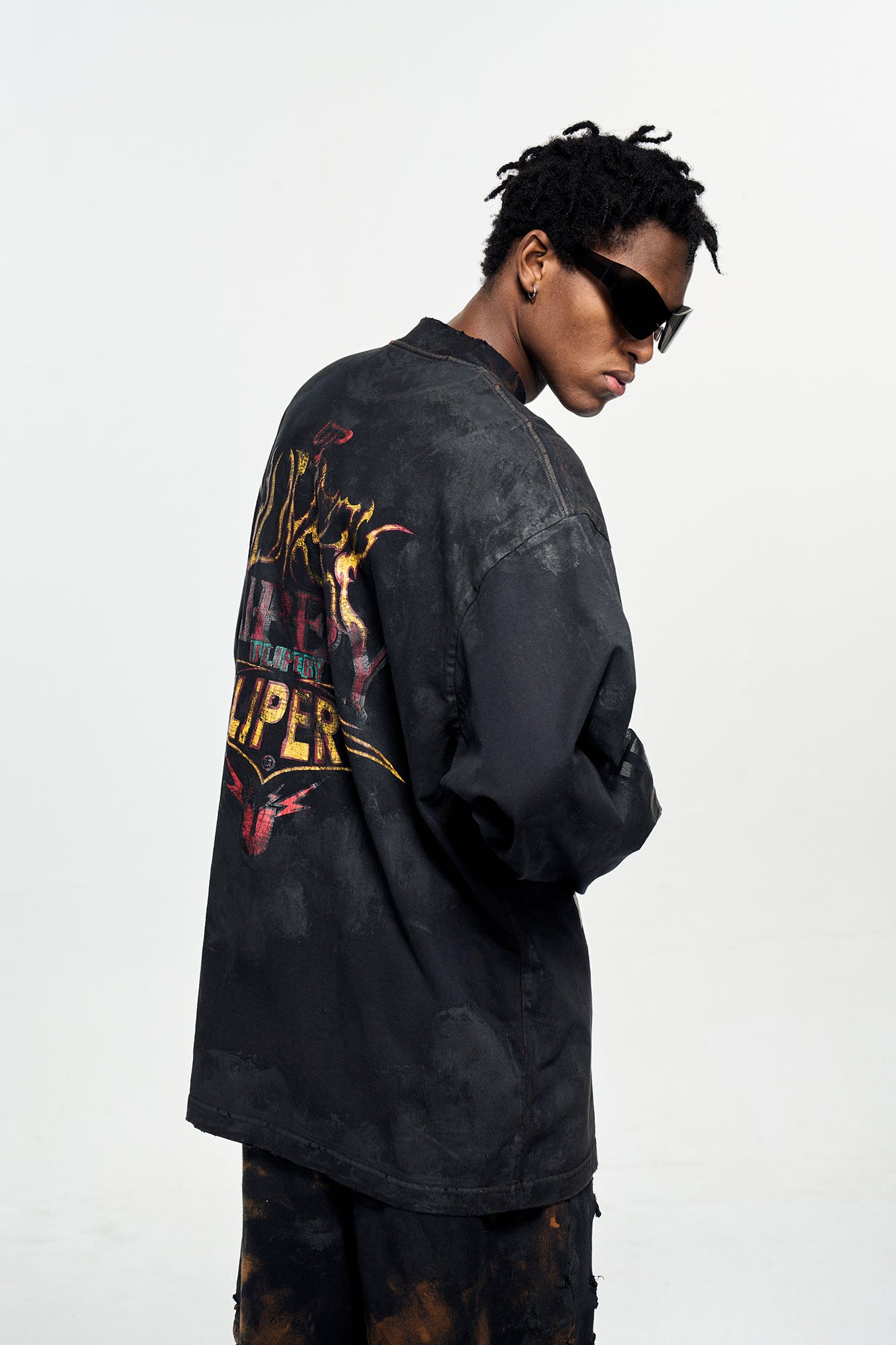 ULIPERY Rammstein Bound Gaze Long Sleeve Tee