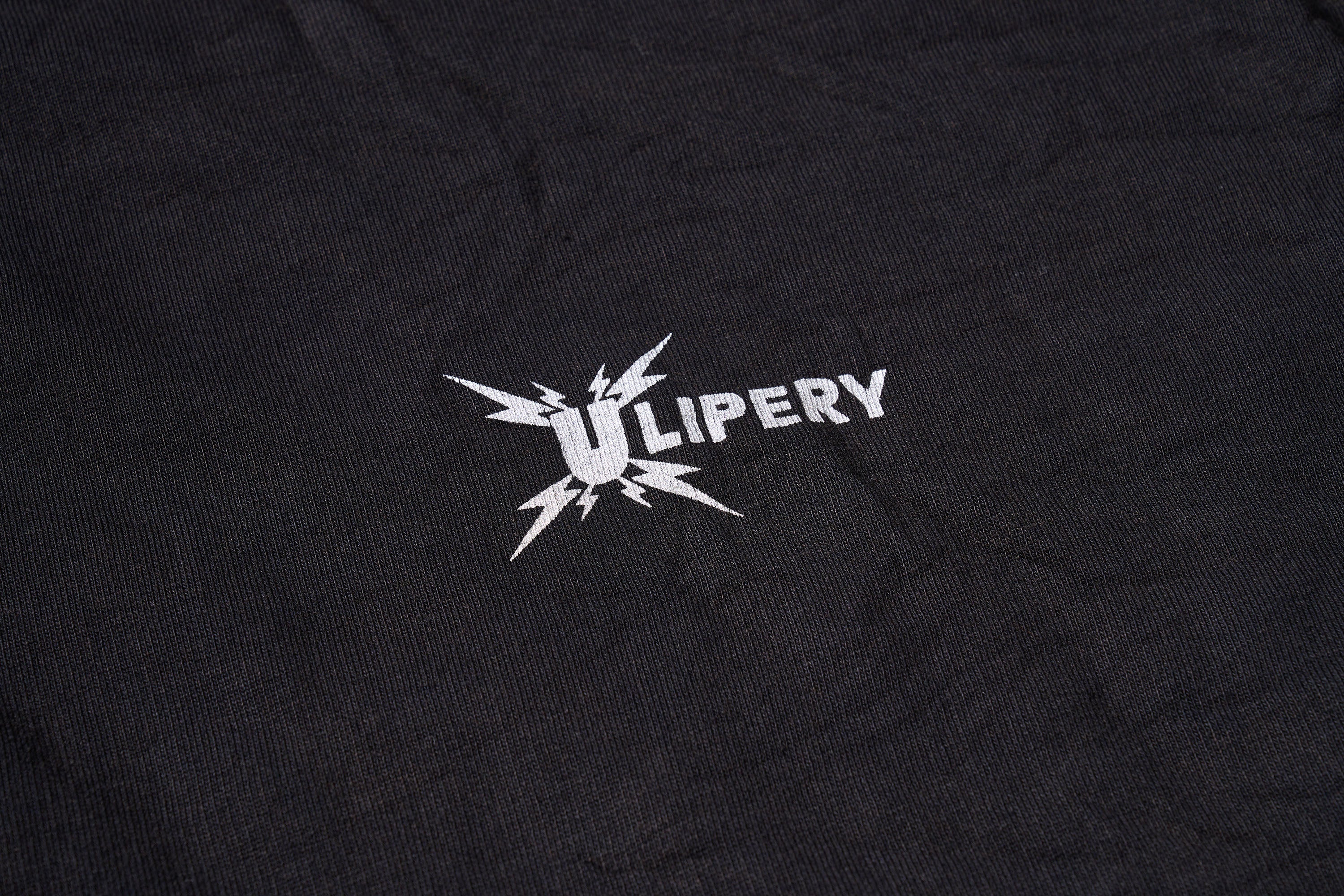 ULIPERY Distressed Crinkled Hooded Jacket