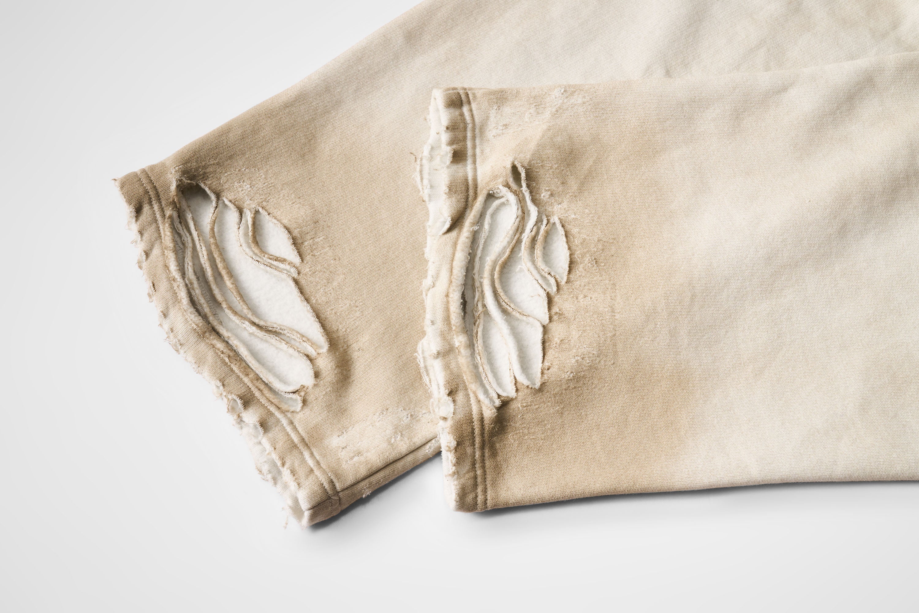 ULIPERY Dirty Fit Distressed Glow Sweatpants
