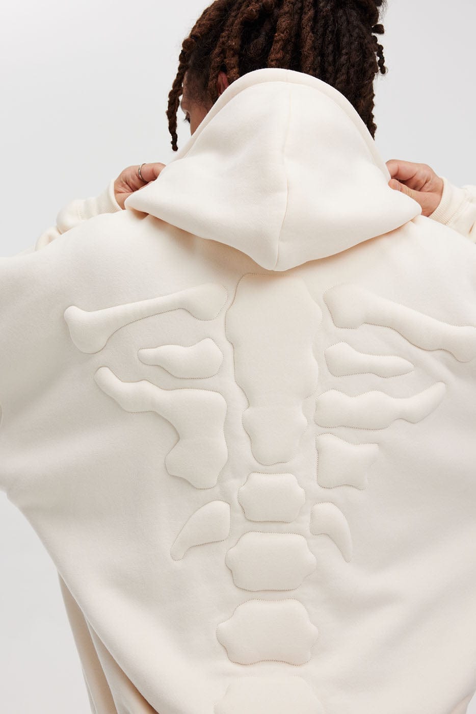 BONELESS 3D Bone Hoodie, premium urban and streetwear designers apparel on PROJECTISR.com, BONELESS