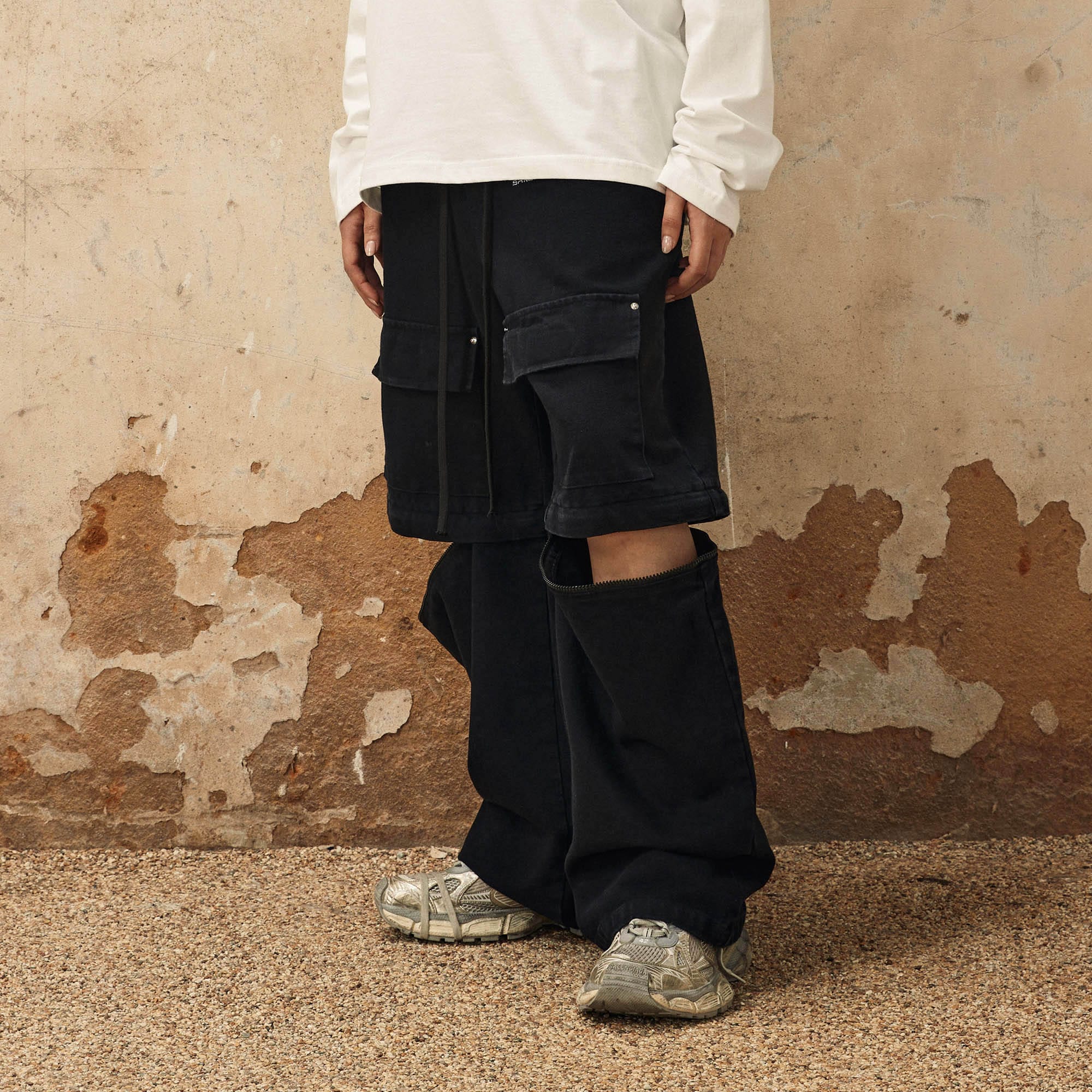 OVDY Detachable Multi-Pocket Cargo Pants