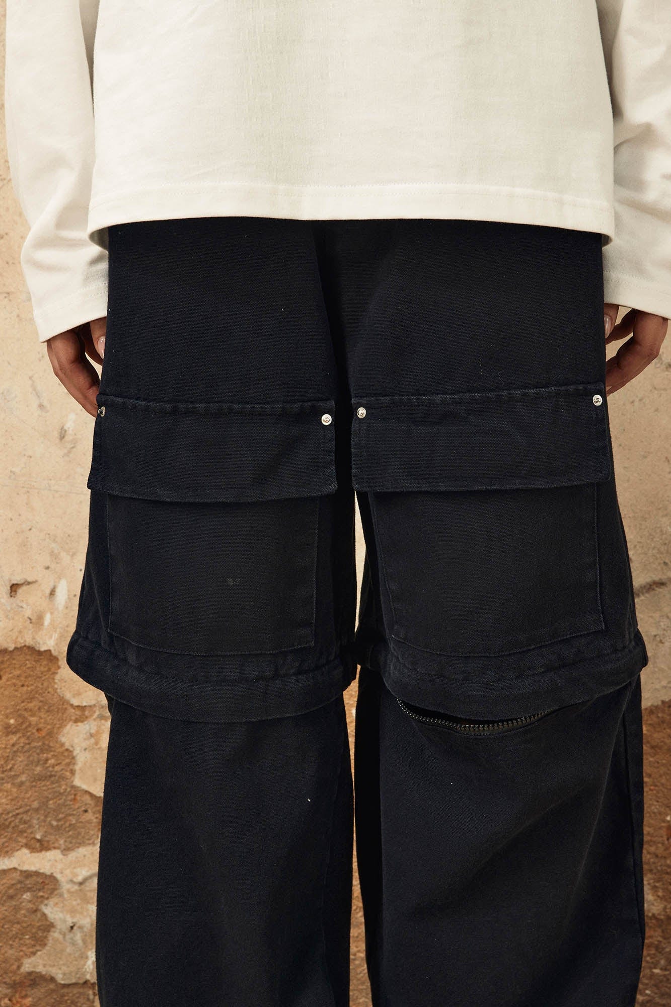 OVDY Detachable Multi-Pocket Cargo Pants