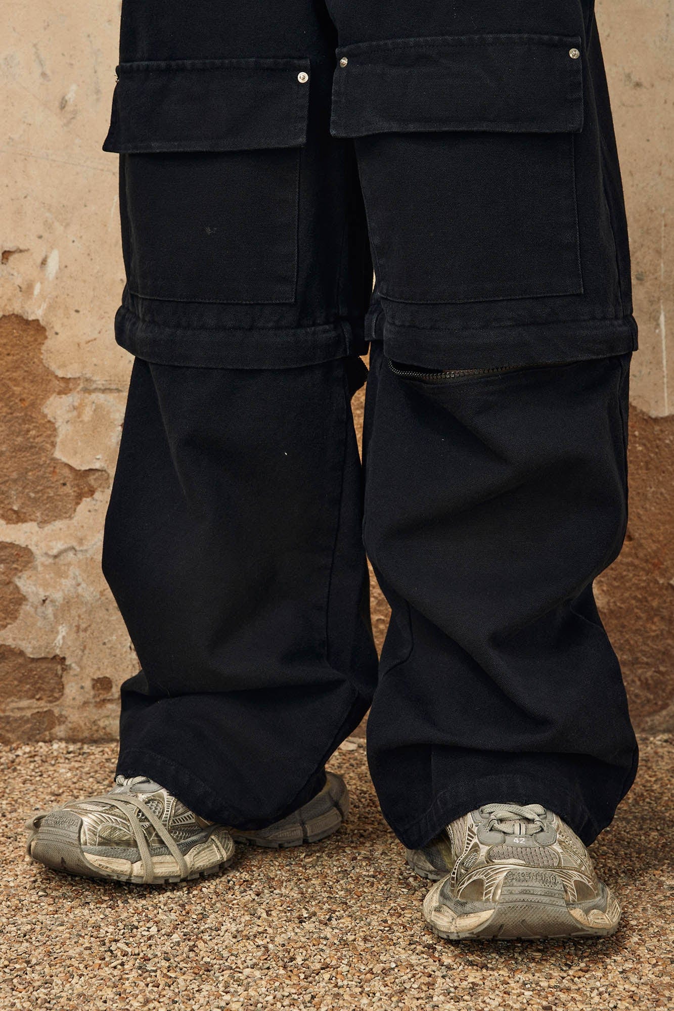 OVDY Detachable Multi-Pocket Cargo Pants