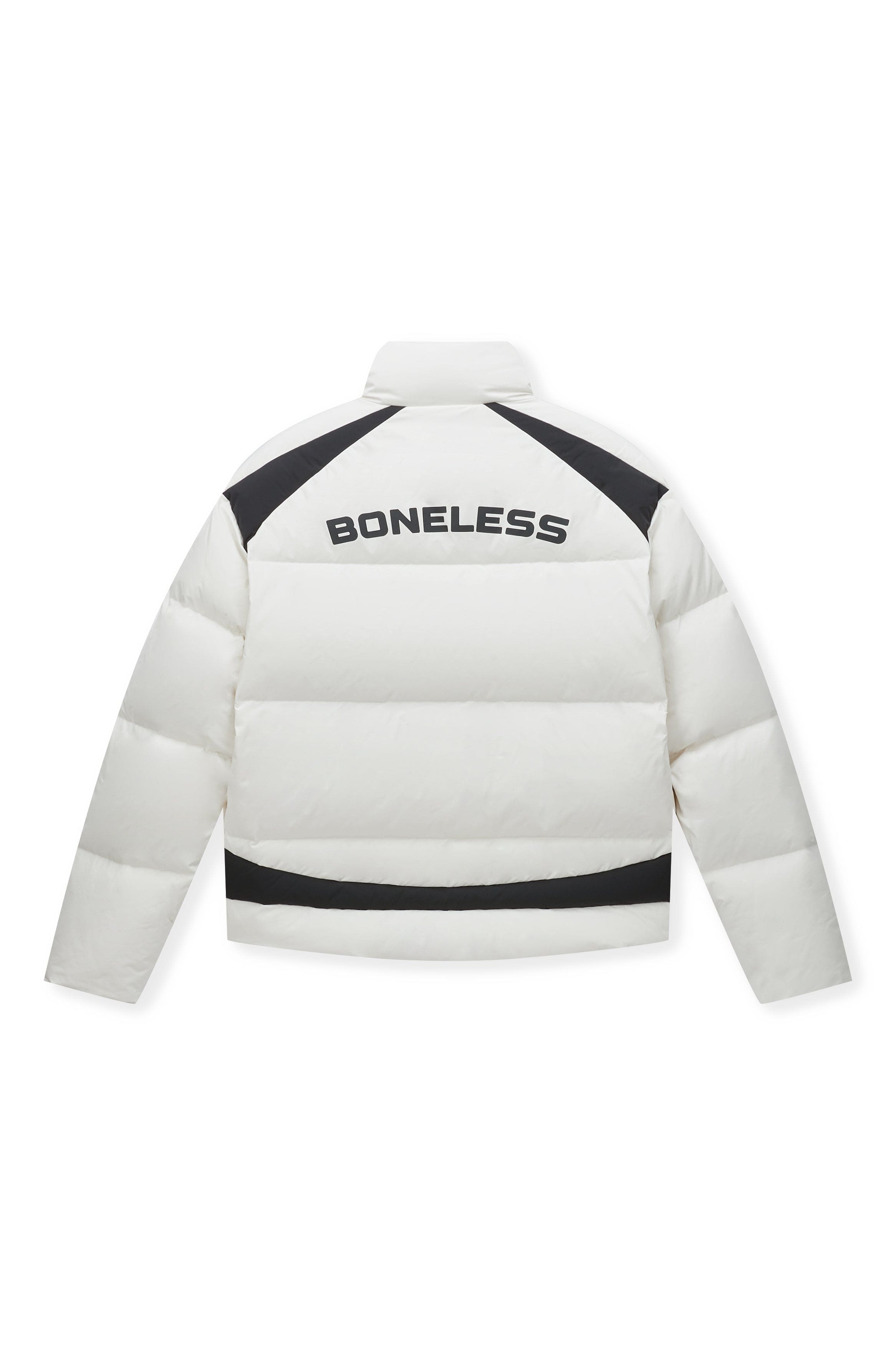 BONELESS Racing Down Jacket, premium urban and streetwear designers apparel on PROJECTISR.com, BONELESS