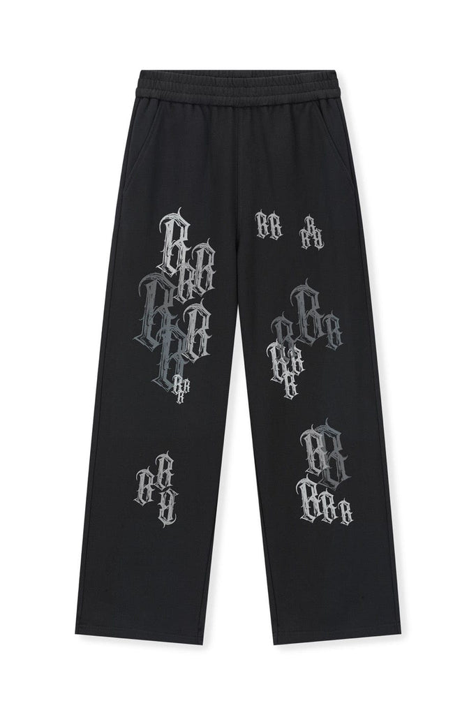 BONELESS Gothic B Sweatpants, premium urban and streetwear designers apparel on PROJECTISR.com, BONELESS