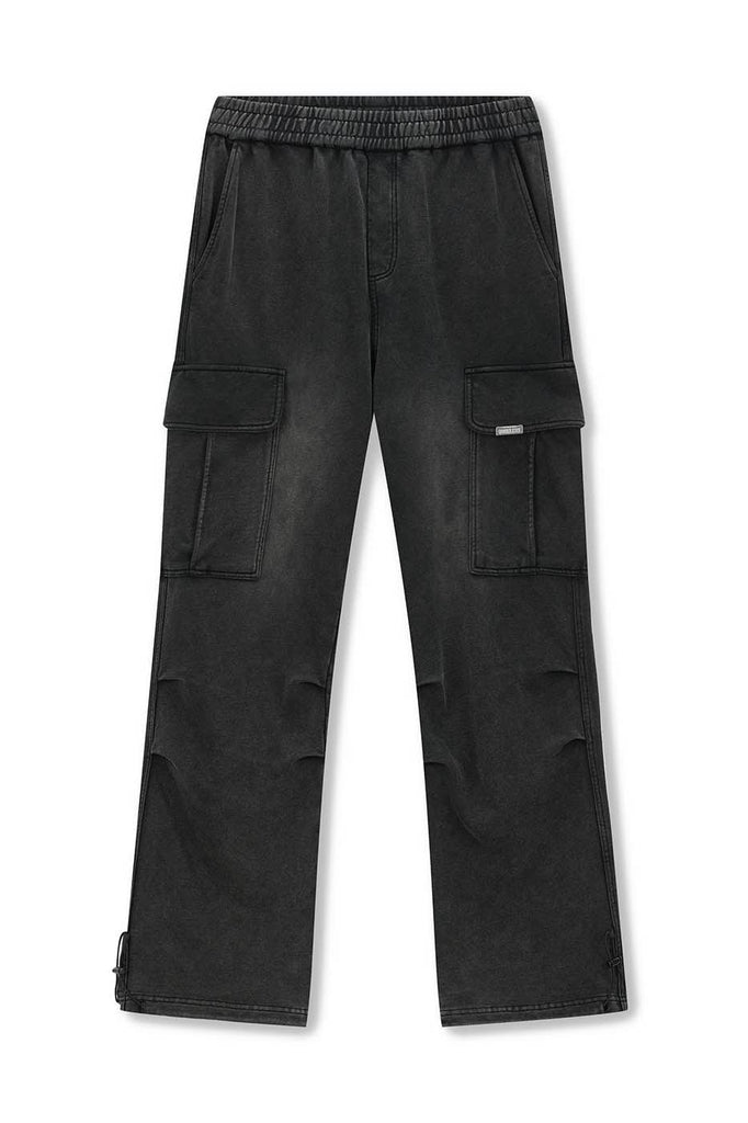 BONELESS Big Pocket Pleated Drawstring Cargo Pants, premium urban and streetwear designers apparel on PROJECTISR.com, BONELESS
