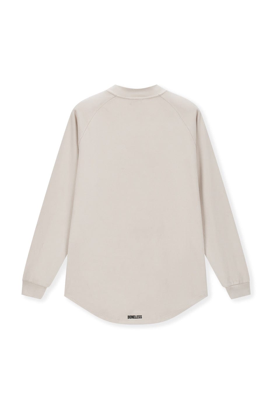 BONELESS Embroidered Logo Turtleneck L/S Tee, premium urban and streetwear designers apparel on PROJECTISR.com, BONELESS