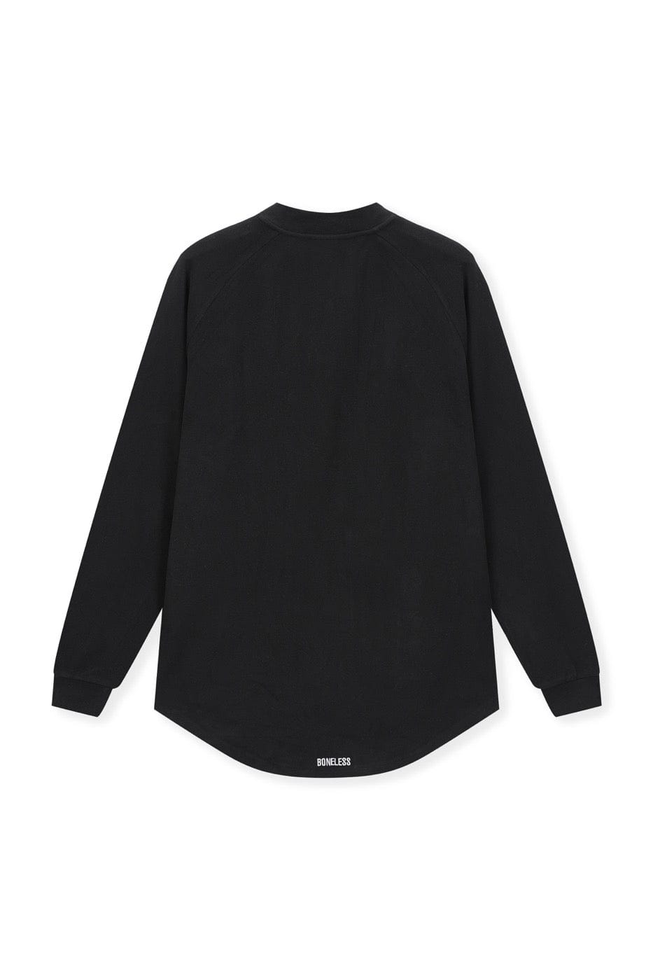 BONELESS Embroidered Logo Turtleneck L/S Tee, premium urban and streetwear designers apparel on PROJECTISR.com, BONELESS