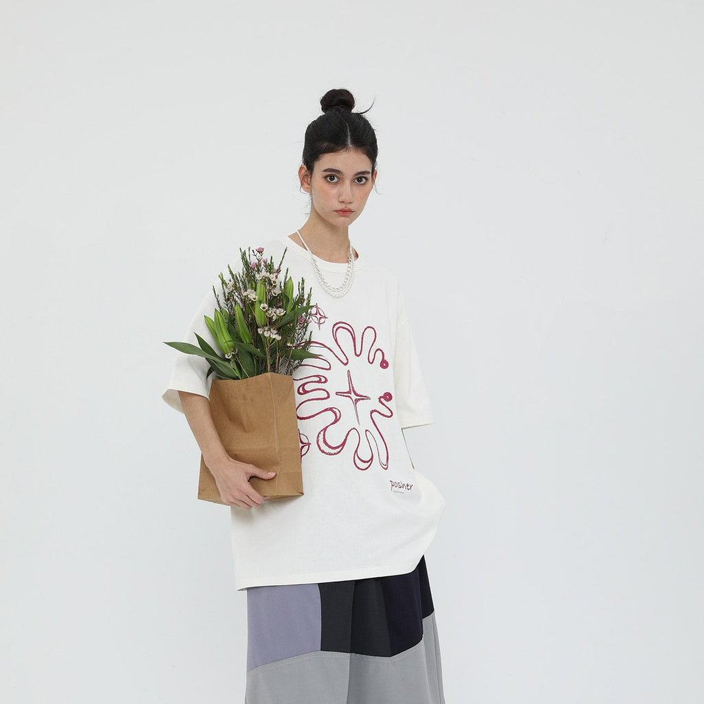 MIICHOUS Crayon Doodle T-Shirt, premium urban and streetwear designers apparel on PROJECTISR.com, Miichous