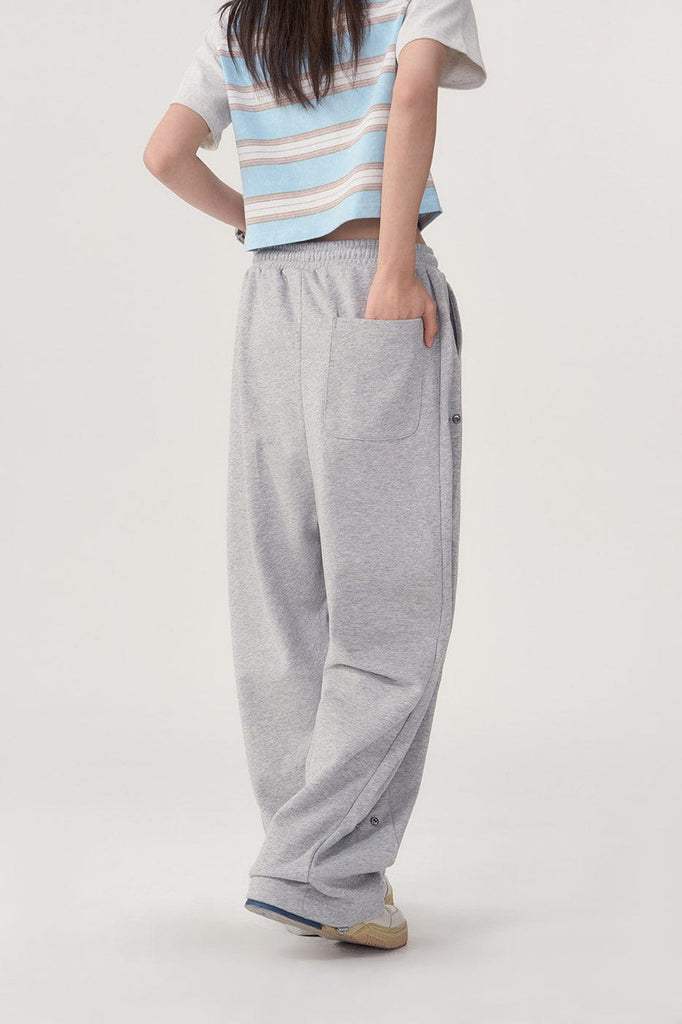 F426 Side Buttoned Drawstring Pants, premium urban and streetwear designers apparel on PROJECTISR.com, F426