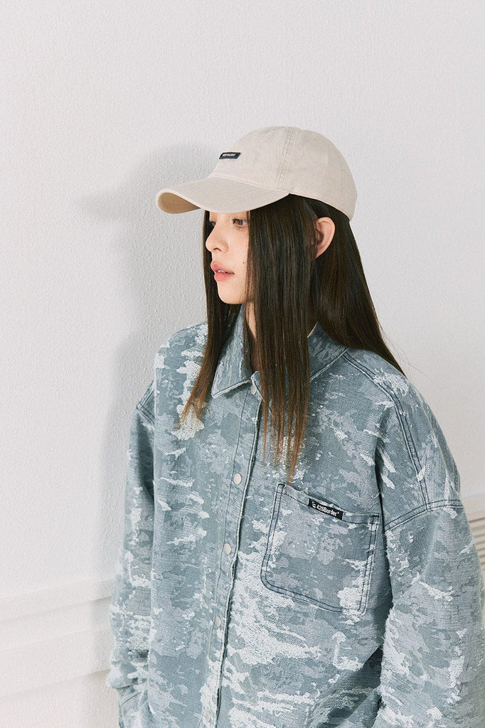 F426 Jacquard Washed Camo Denim Jacket, premium urban and streetwear designers apparel on PROJECTISR.com, F426