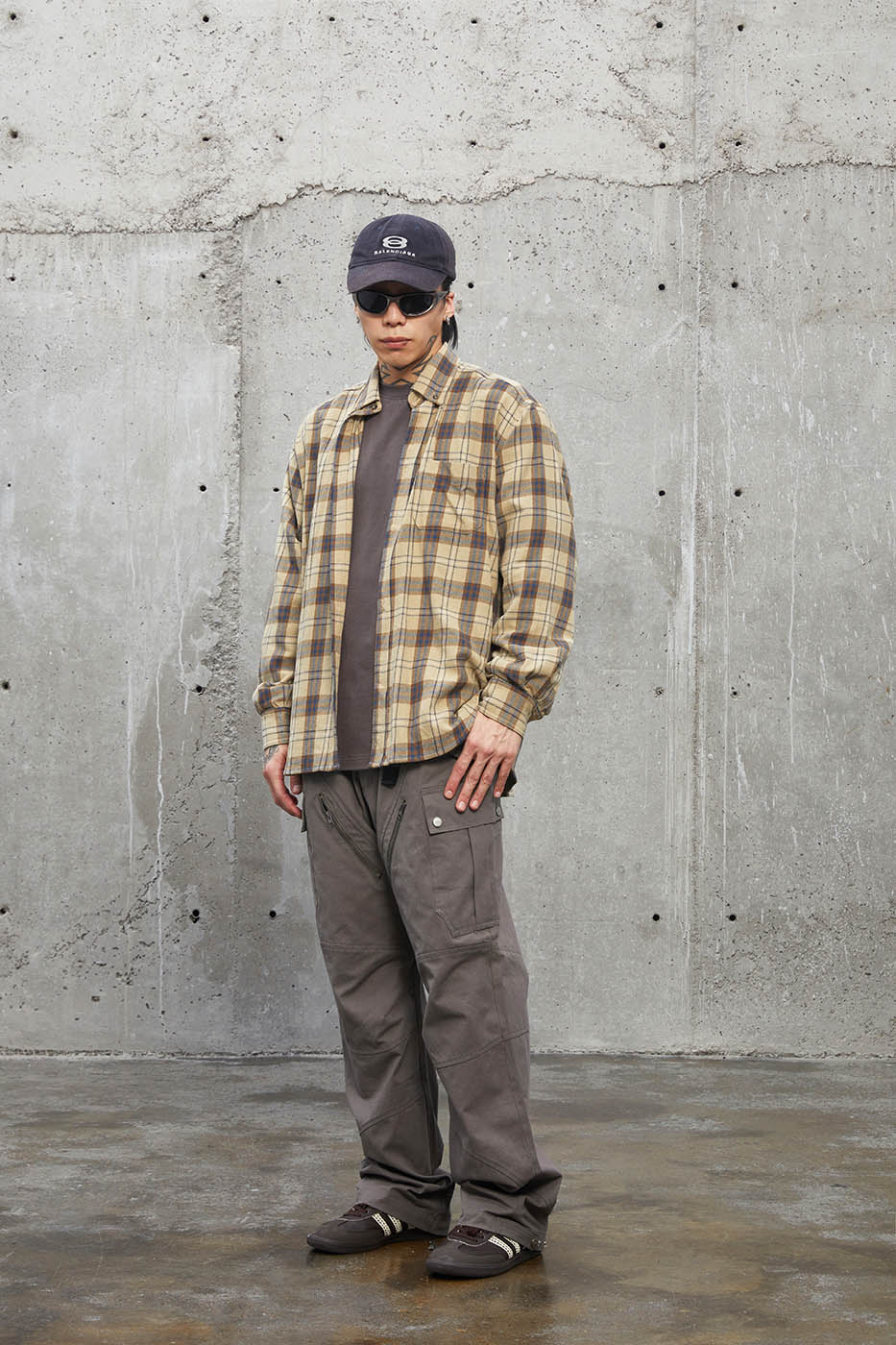 F2CE Tartan Plaid Shirt, premium urban and streetwear designers apparel on PROJECTISR.com, F2CE