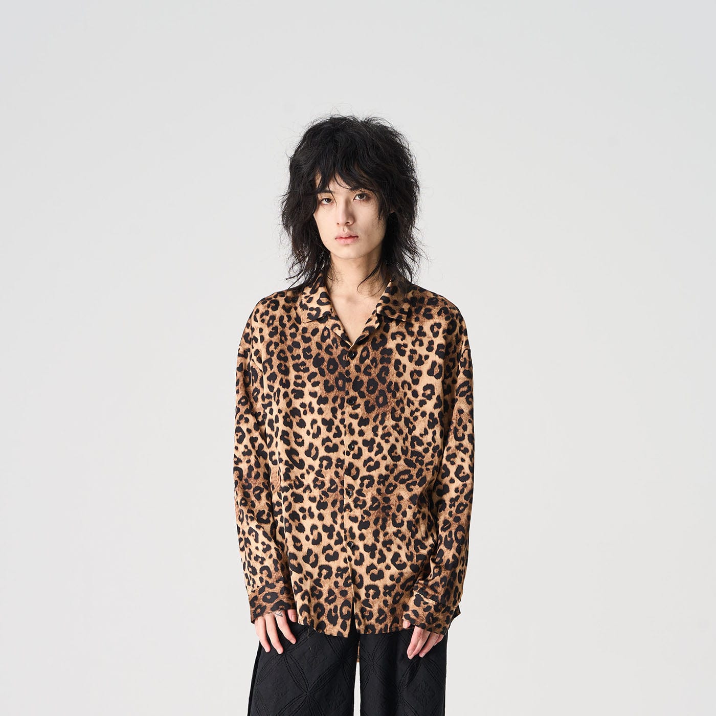 EPIC POETRY Leopard Cuban Shirt, premium urban and streetwear designers apparel on PROJECTISR.com, EPIC POETRY