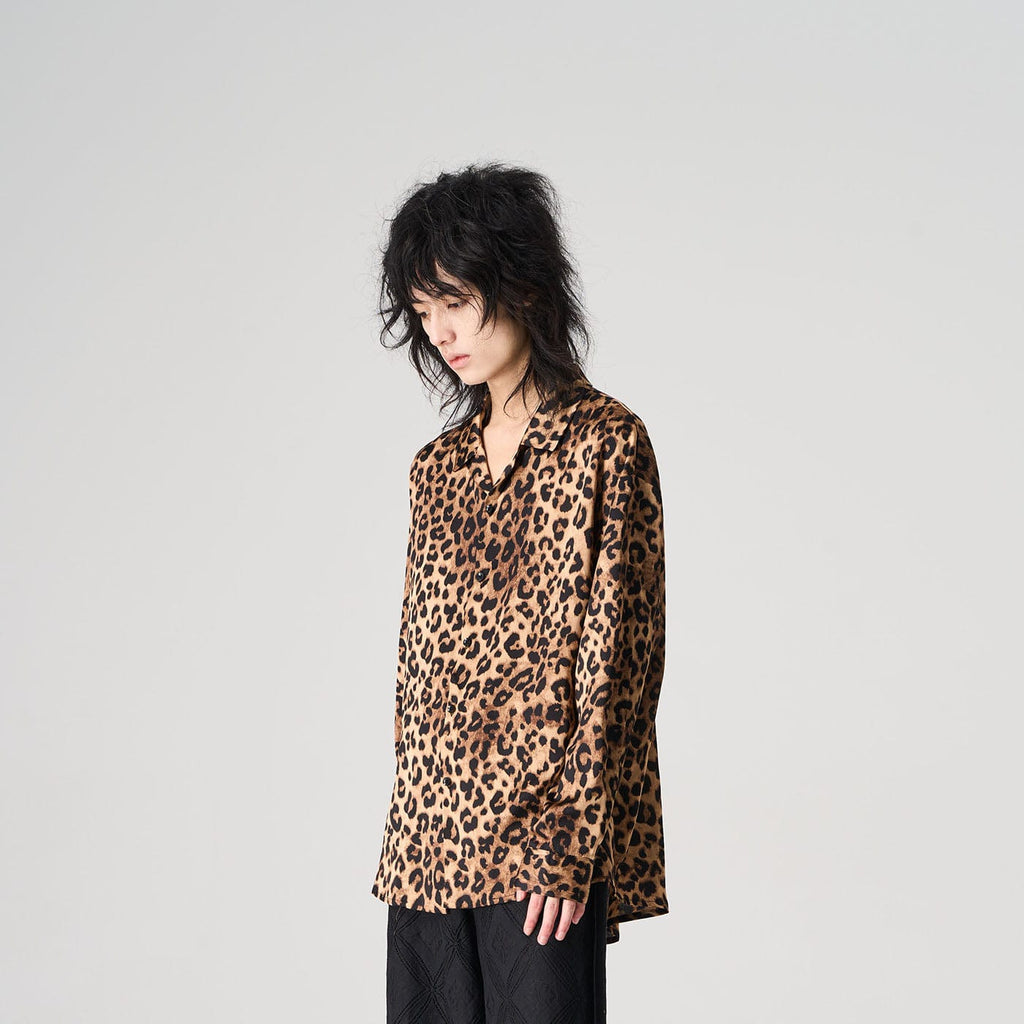 EPIC POETRY Leopard Cuban Shirt, premium urban and streetwear designers apparel on PROJECTISR.com, EPIC POETRY