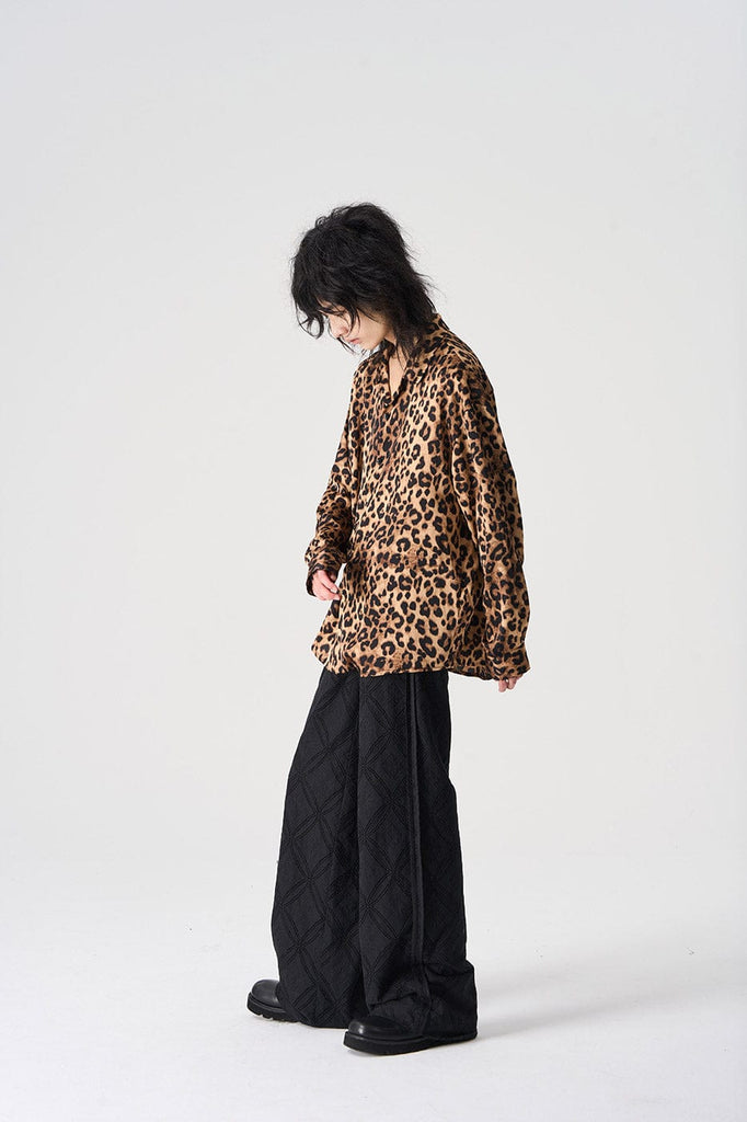 EPIC POETRY Leopard Cuban Shirt, premium urban and streetwear designers apparel on PROJECTISR.com, EPIC POETRY