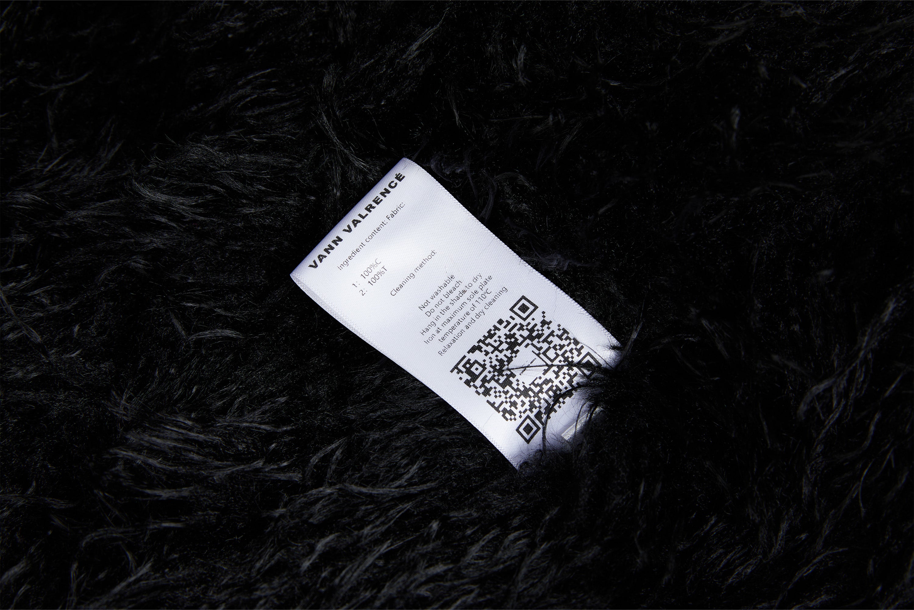 VANN VALRENCE Detachable Hood Faux-Fur Collar Parka