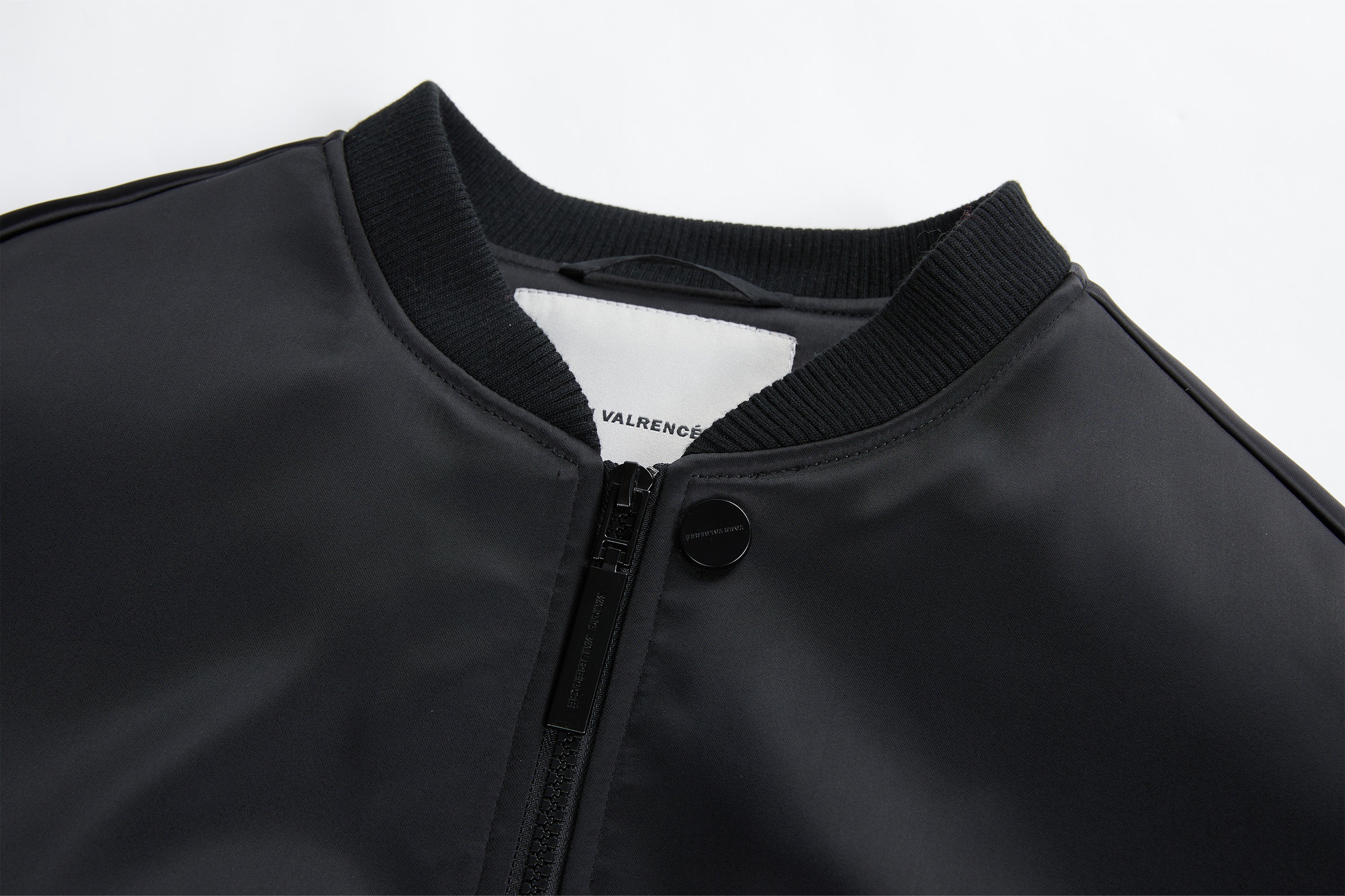 VANN VALRENCE Satin Oversized Down Bomber