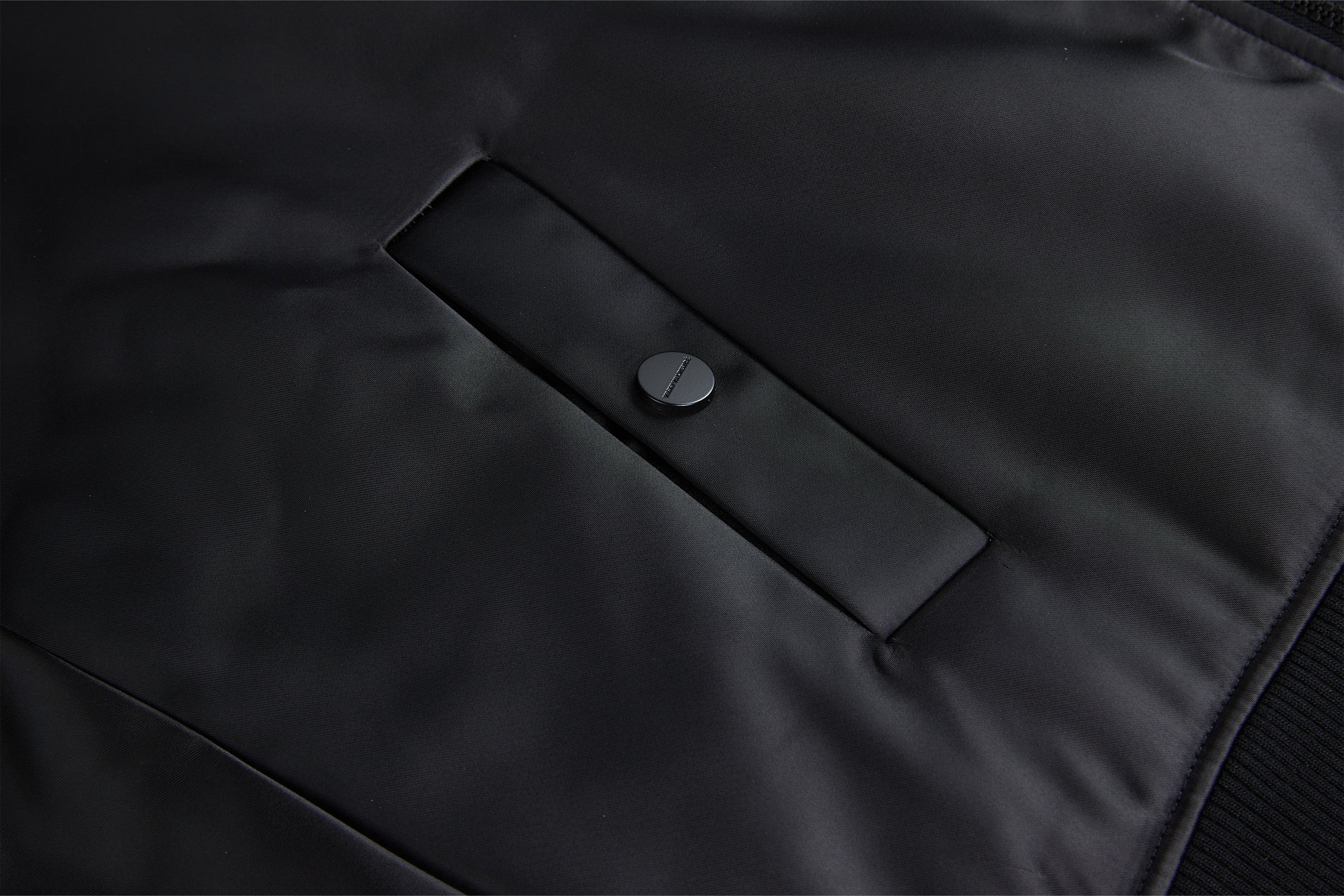 VANN VALRENCE Satin Oversized Down Bomber