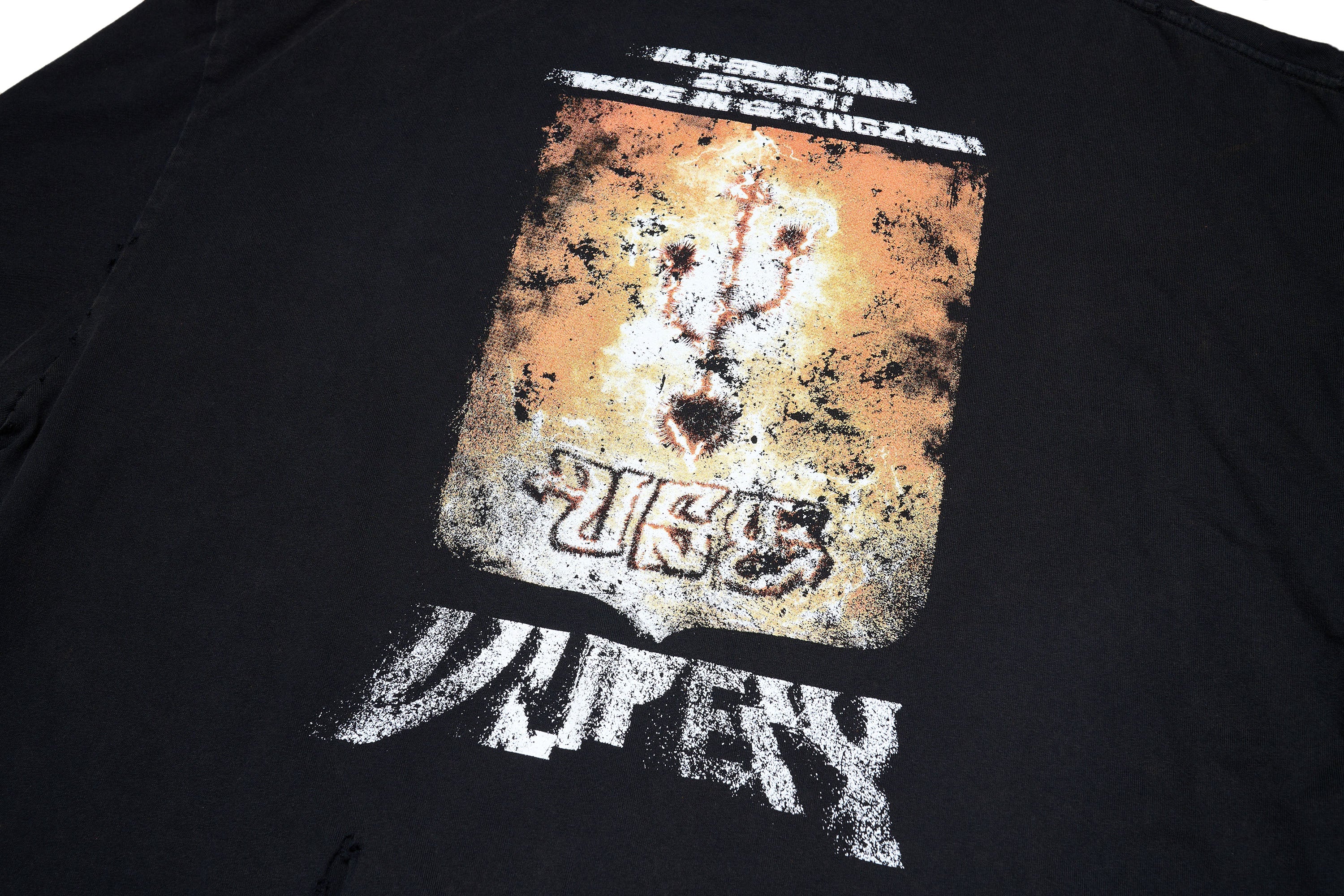 ULIPERY Distressed USB Graphic Sweatshirt, premium urban and streetwear designers apparel on PROJECTISR.com, ULIPERY