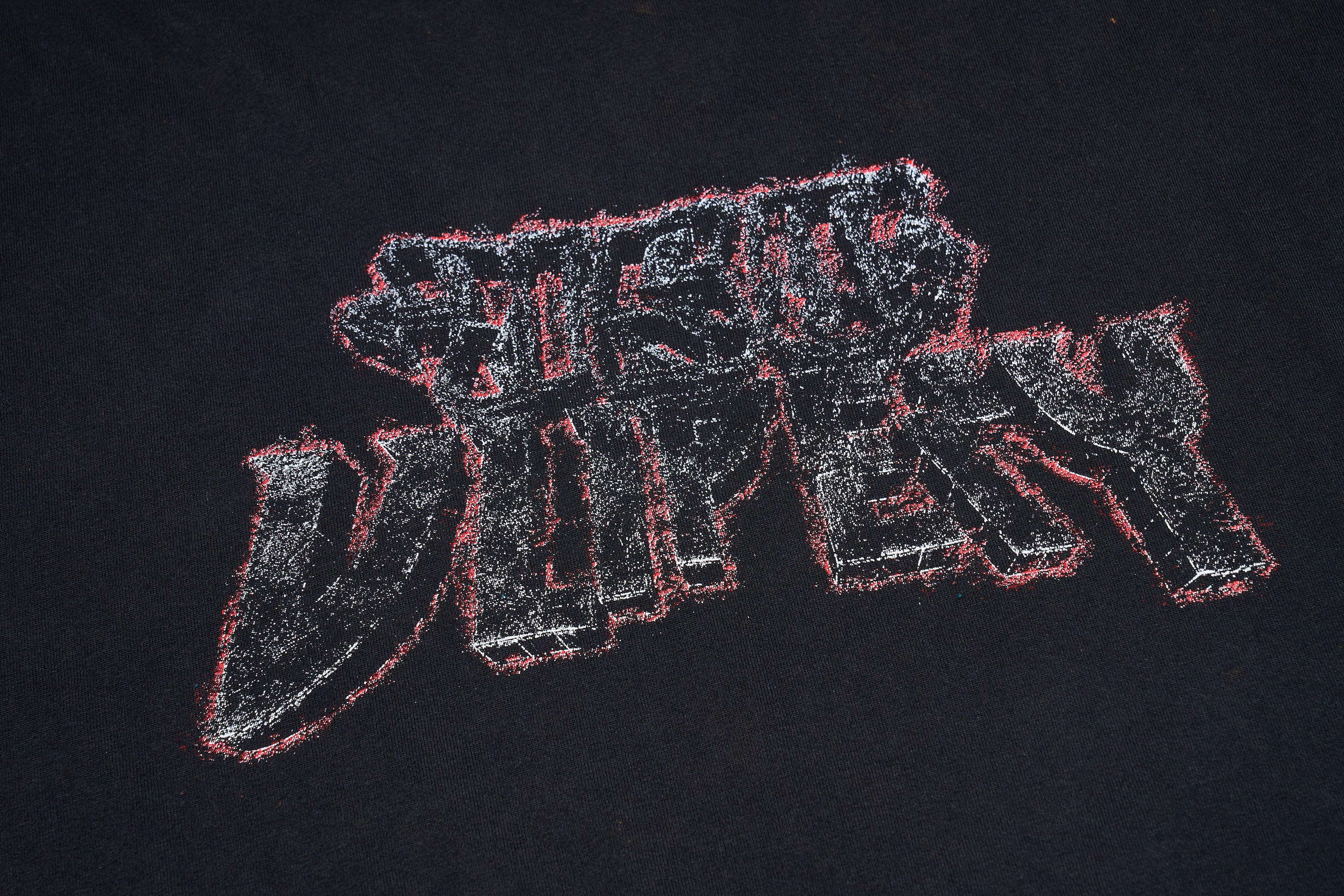 ULIPERY Distressed USB Flash Drive Graphic Long Sleeve Tee, premium urban and streetwear designers apparel on PROJECTISR.com, ULIPERY