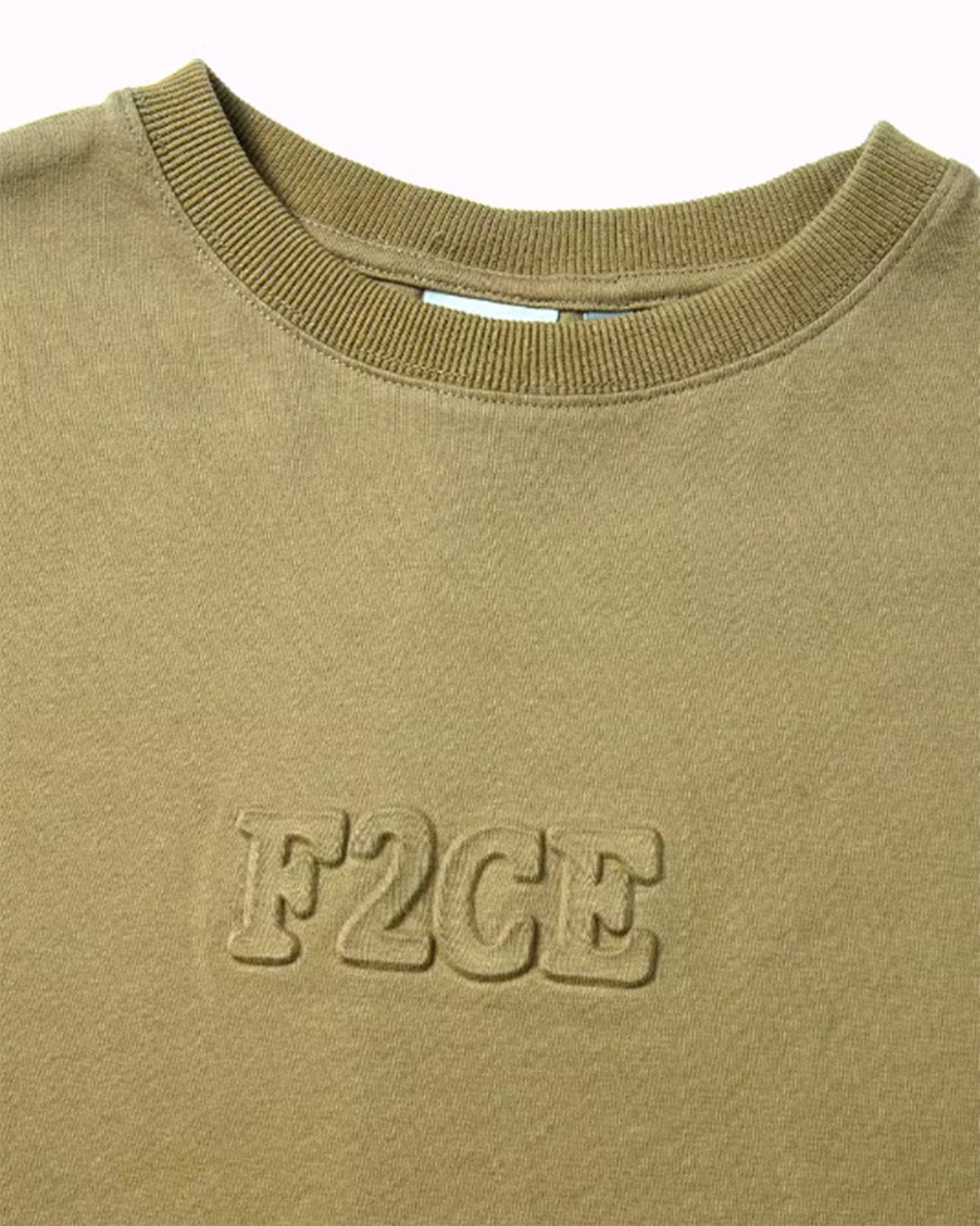 F2CE Essential Embossed LOGO Reversed T-Shirt, premium urban and streetwear designers apparel on PROJECTISR.com, F2CE