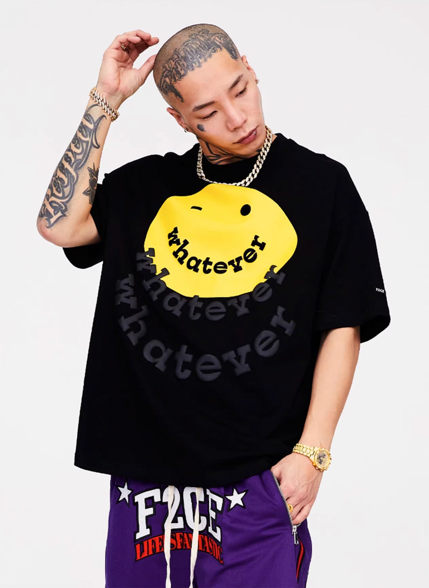 F2CE Smiley Whatever T-Shirt