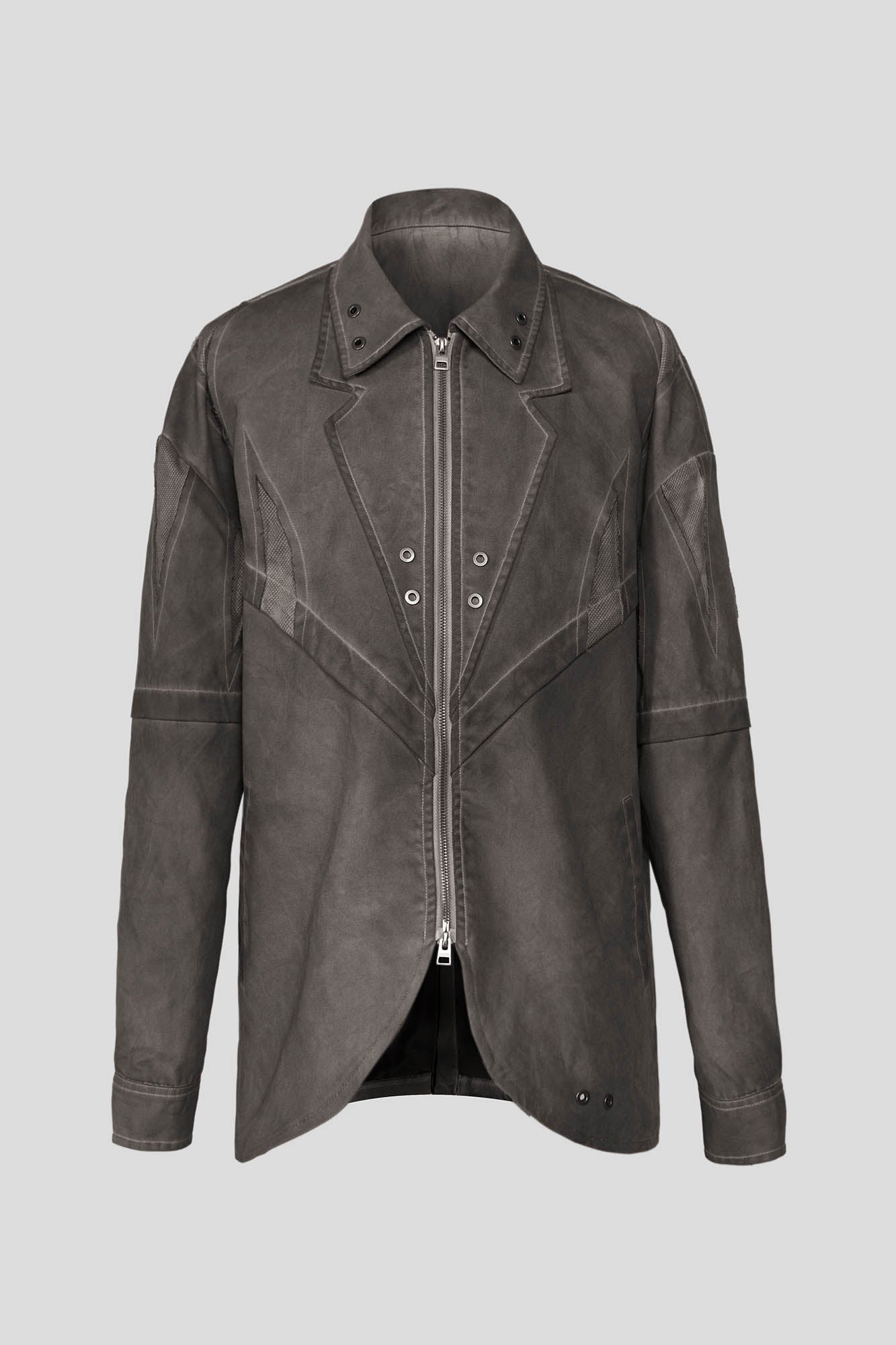 FLYERRER Deconstructed Distressed Blazer Jacket