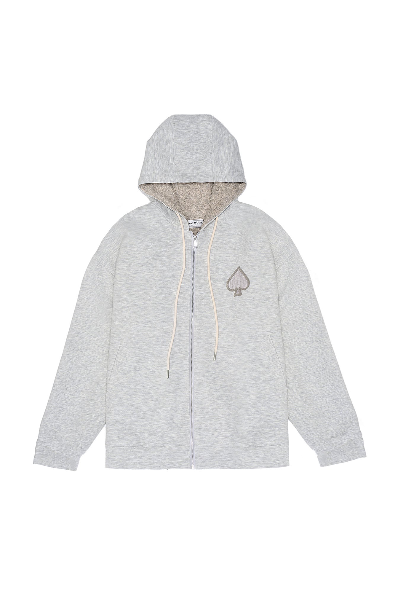 OUYANG WENJUN Sherpa-Lined Hooded Jacket