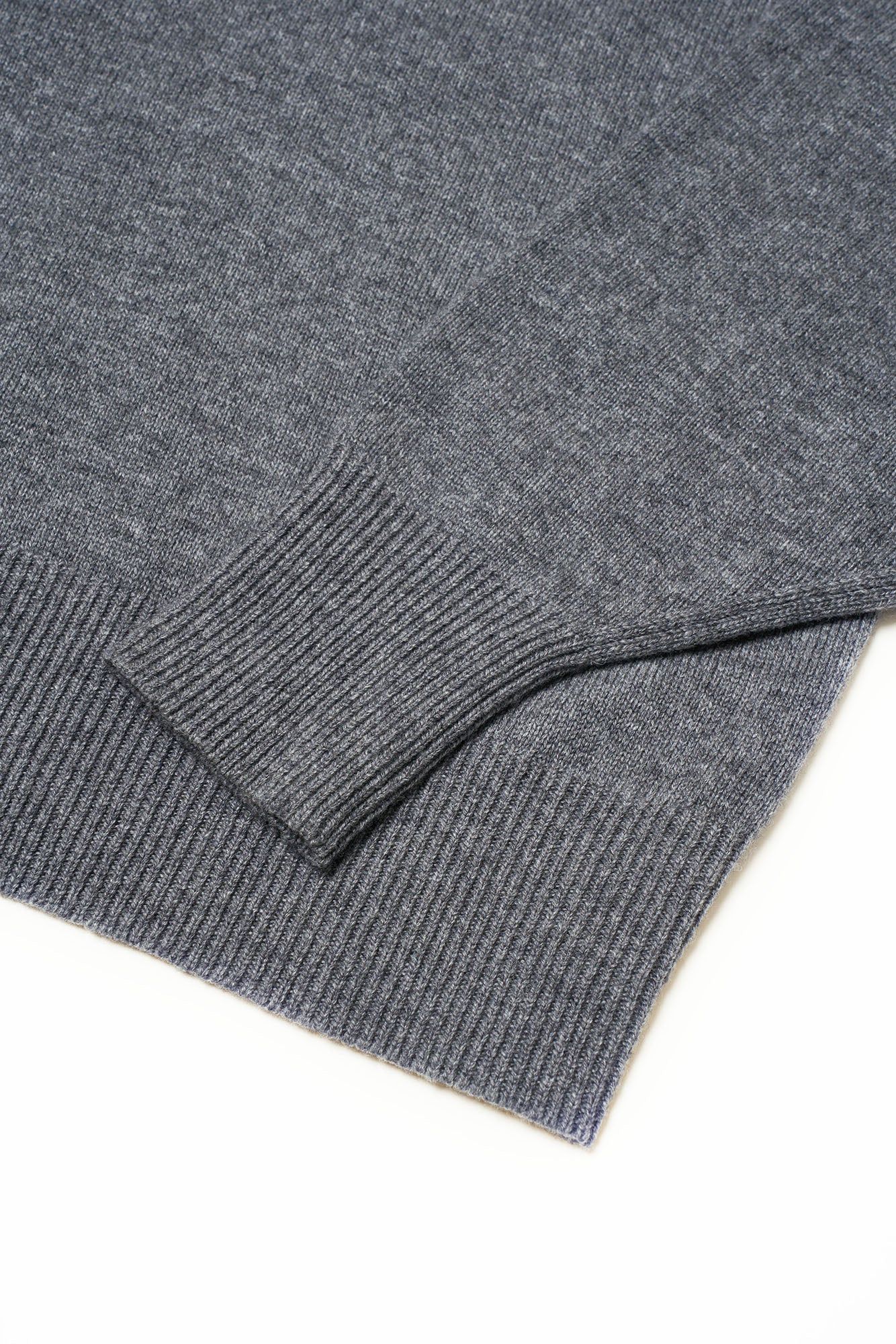 OUYANG WENJUN Classic Cashmere Polo Sweater