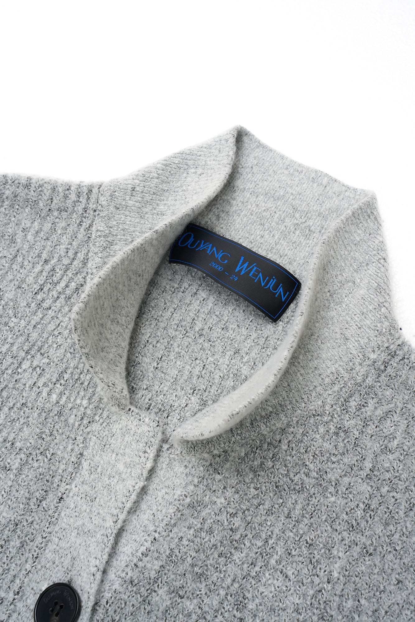 OUYANG WENJUN Oversized Knit Duster Cardigan