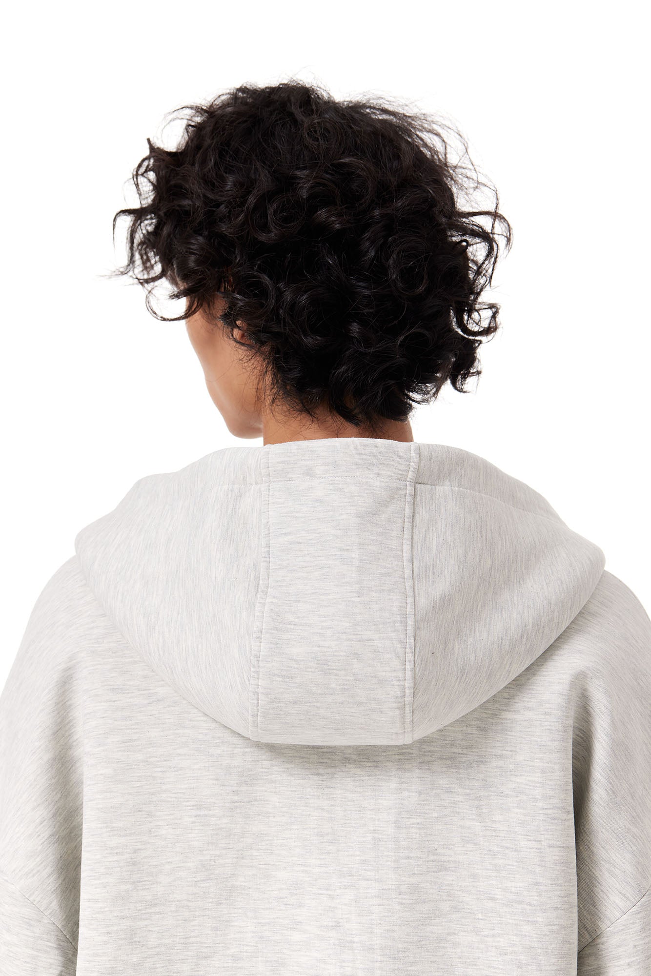 OUYANG WENJUN Sherpa-Lined Hooded Jacket