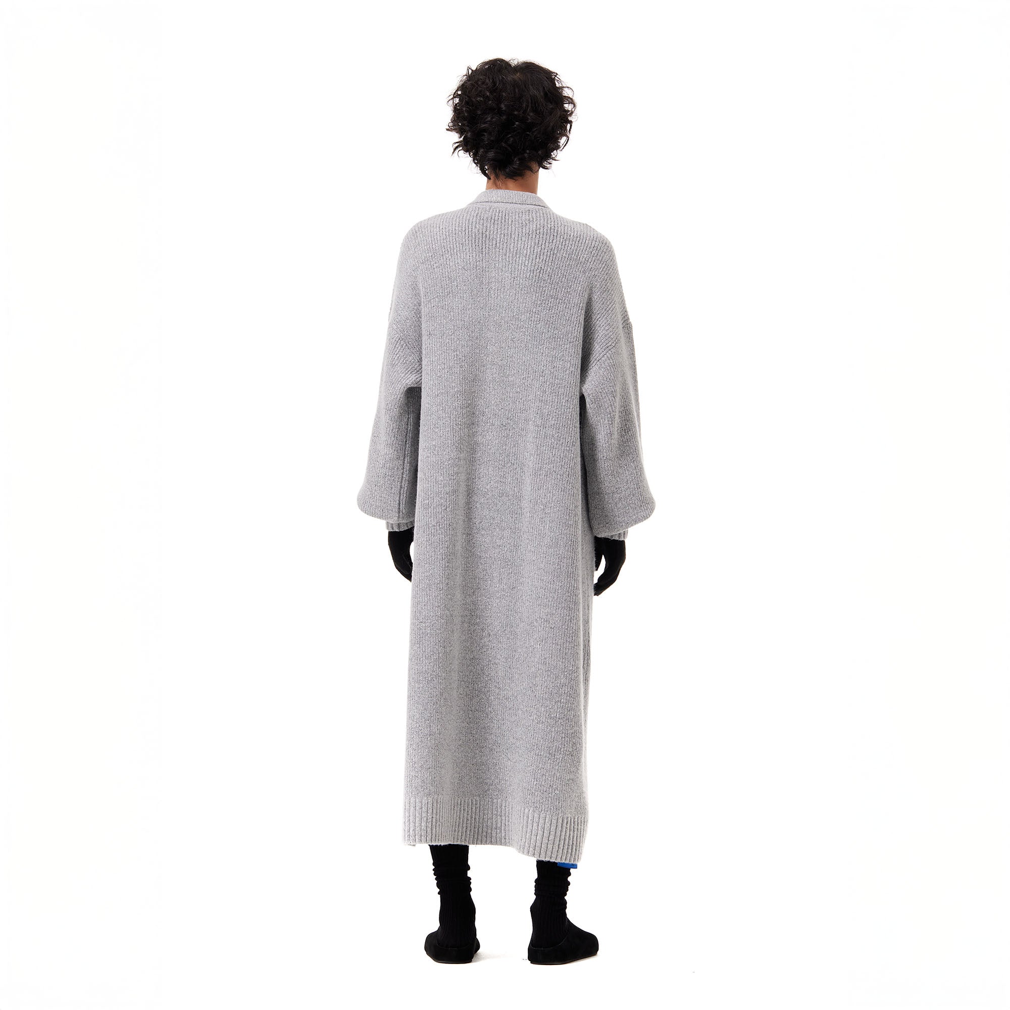 OUYANG WENJUN Oversized Knit Duster Cardigan